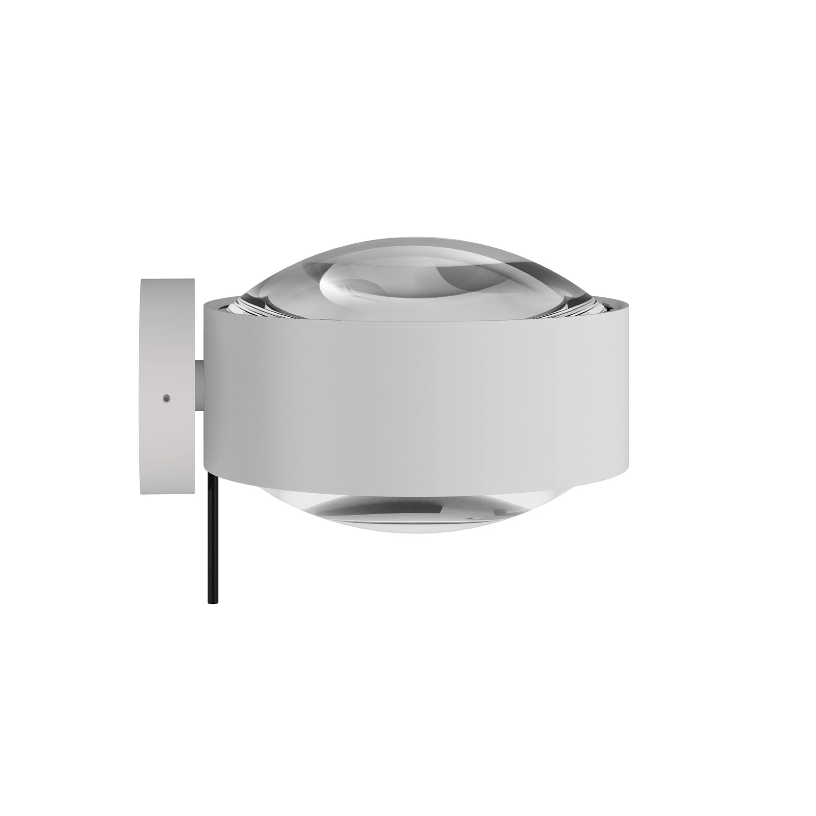 Puk! 120 Wall LED-Spot Linsen klar weiß matt