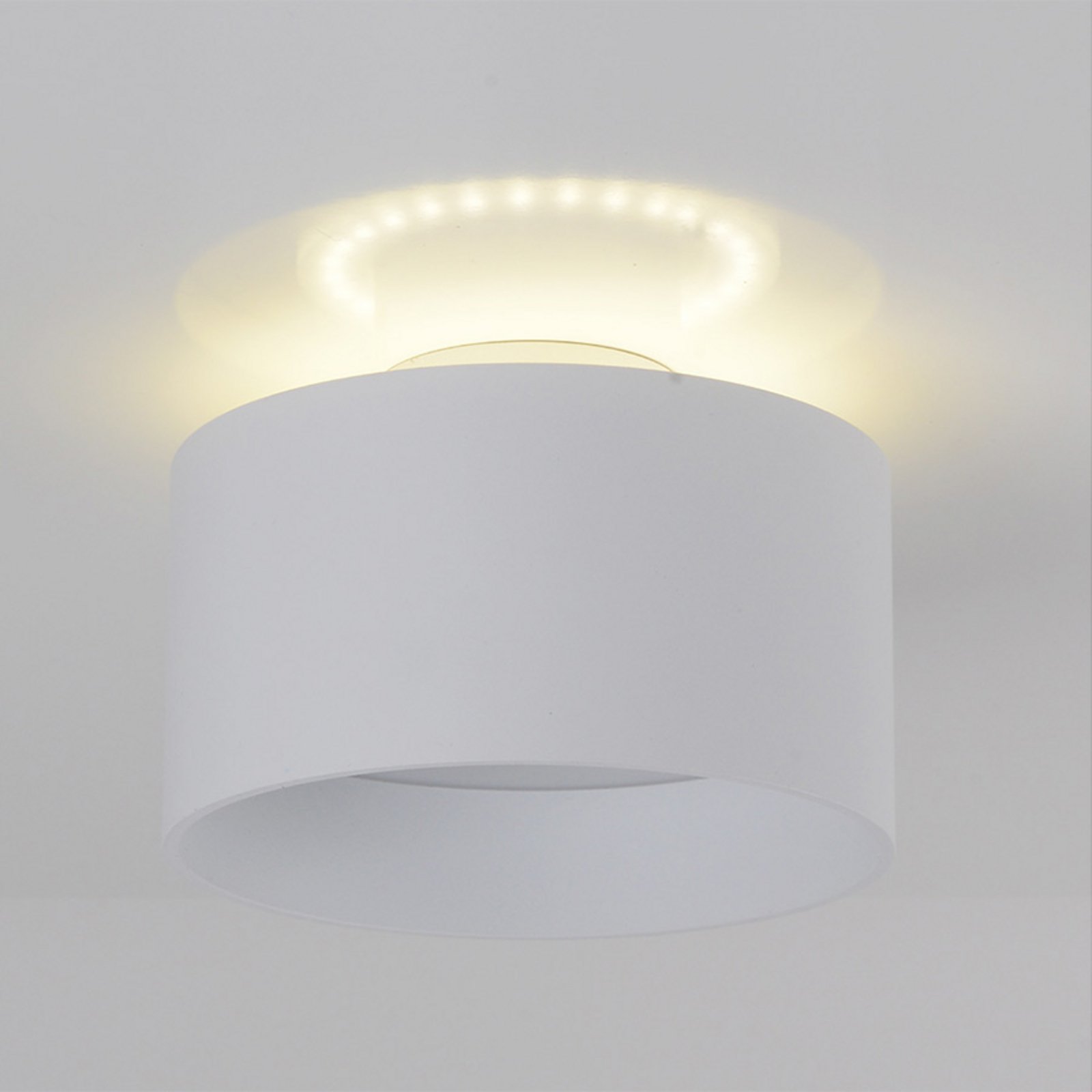 LED downlight Trimes, Ø 14 cm, white, CCT, step-dimmable