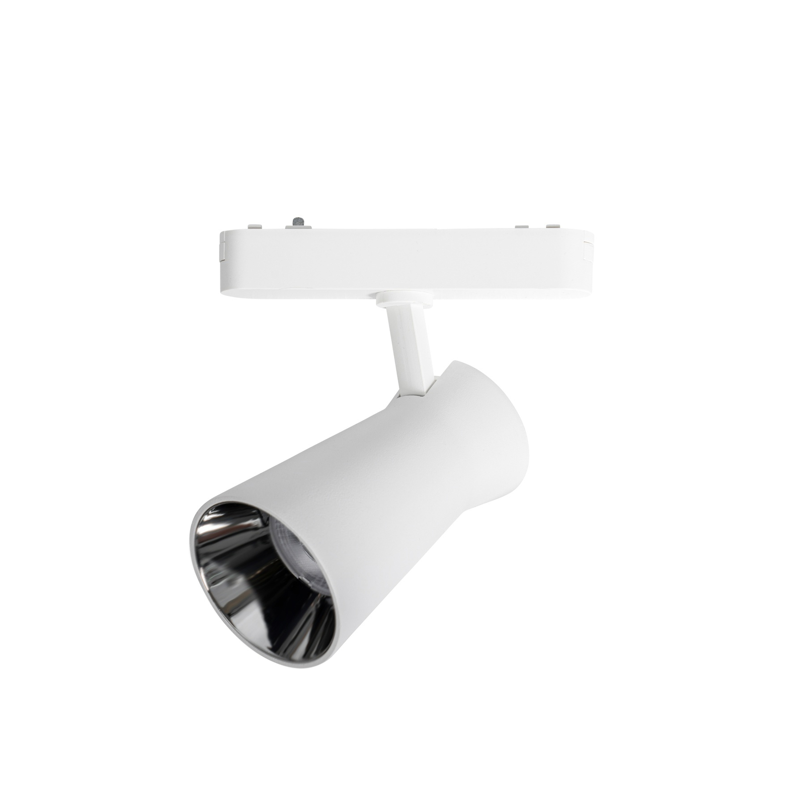 Lindby LED-Spot 48 V Lumaro, weiß, Ø7cm, Kunststoff, dimmbar