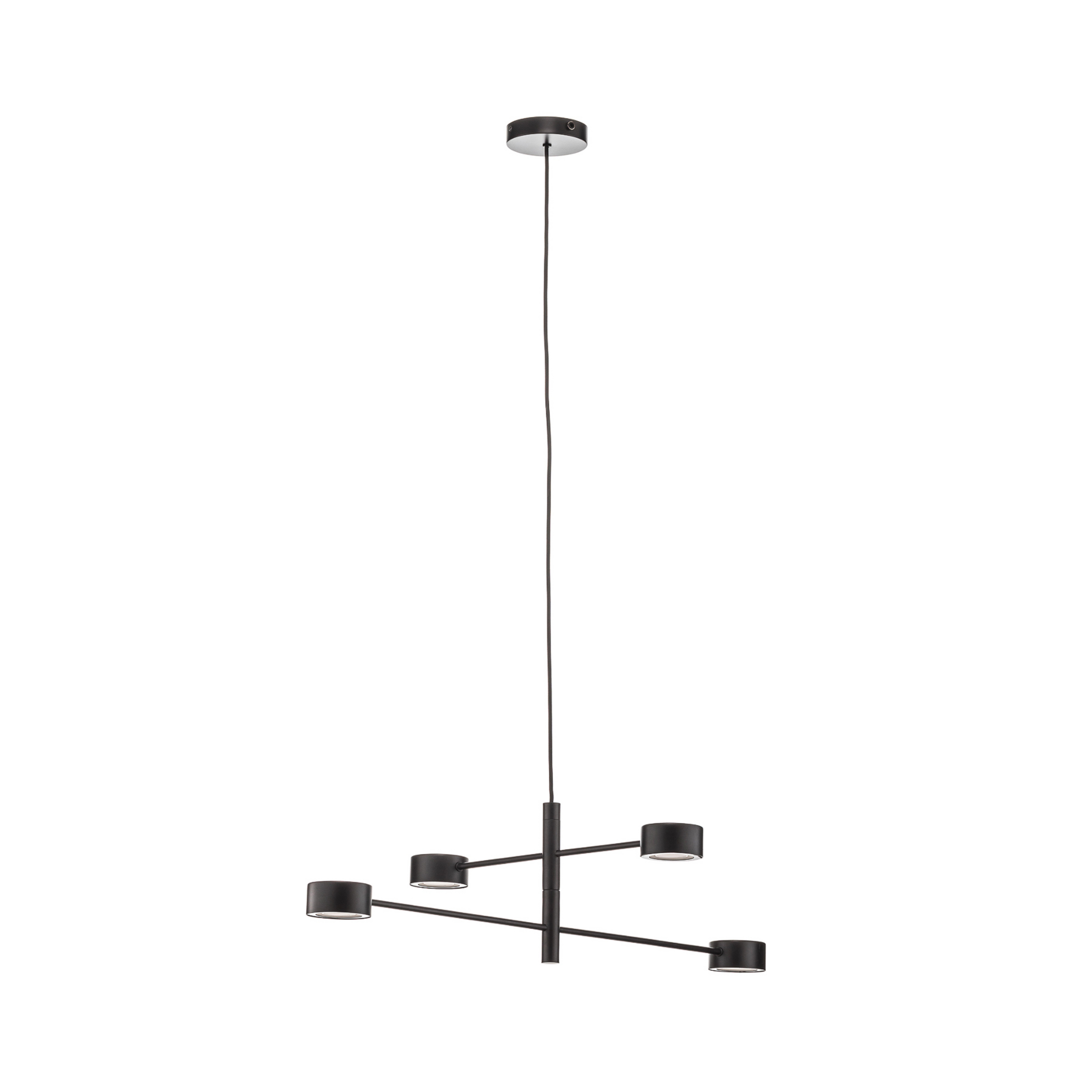 Clyde 4 LED Pendant Black - Nordlux
