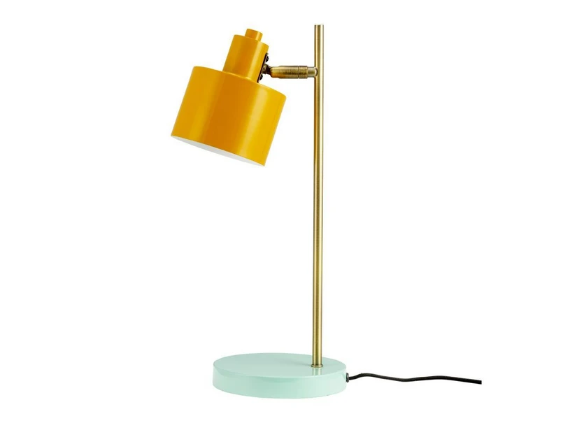 Dyberg Larsen - Ocean Bordlampe Curry/Turquoise DybergLarsen