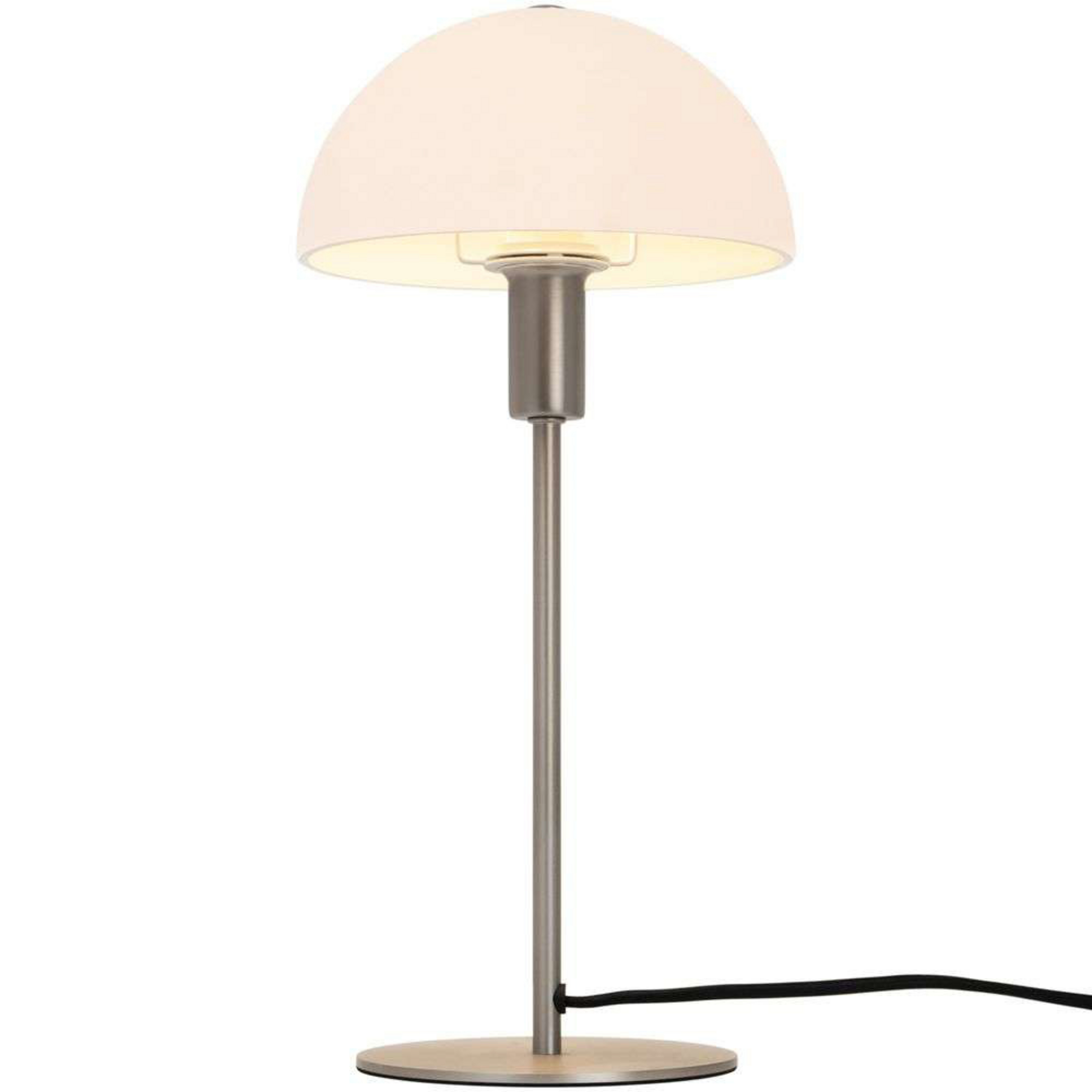 Ellen 20 Tischleuchte Opal/Brushed Steel - Nordlux