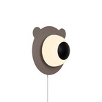 Bruna Bear Vägglampa Brown - Nordlux