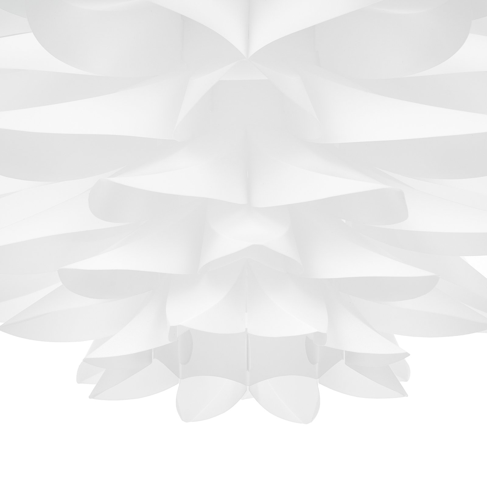 Lindby Deckenleuchte Lavinja aus weißem Kunststoff