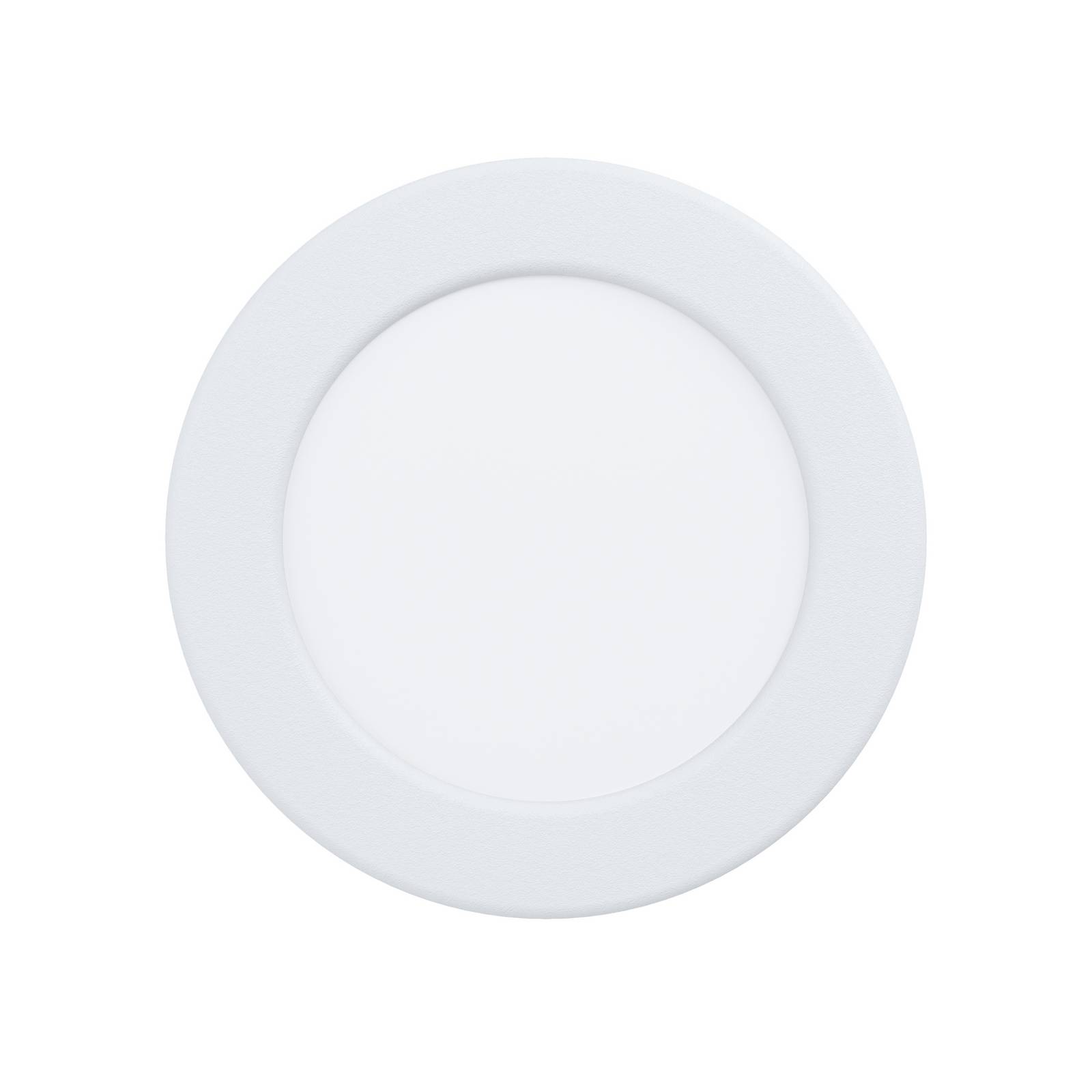 EGLO connect Oprawa wpuszczana LED Fueva 6-Z, biała, Ø 12 cm