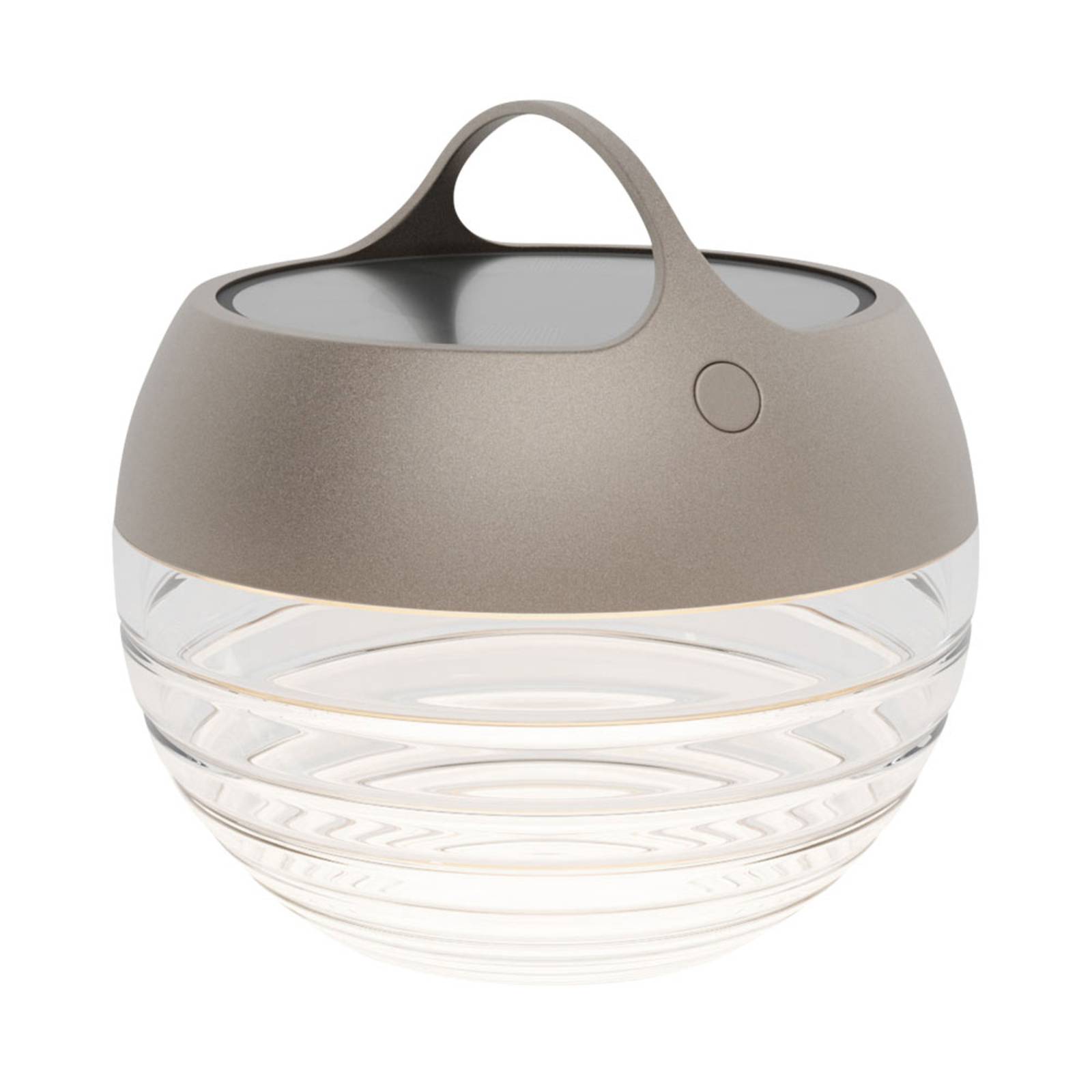 IP44.de aqu S LED solar light, height 23 cm bronze - Globe Light - dimmable - Modern