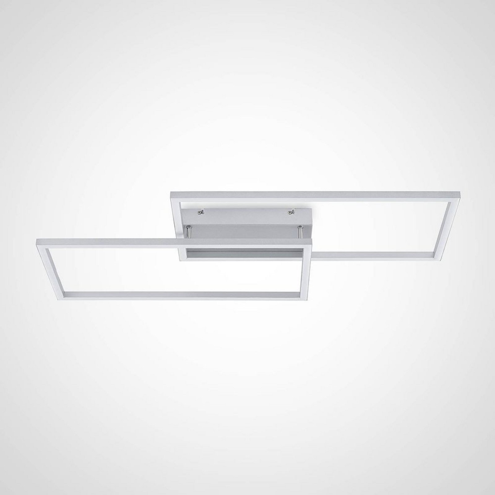 Muir LED Long Plafonieră CCT Silver - Lucande