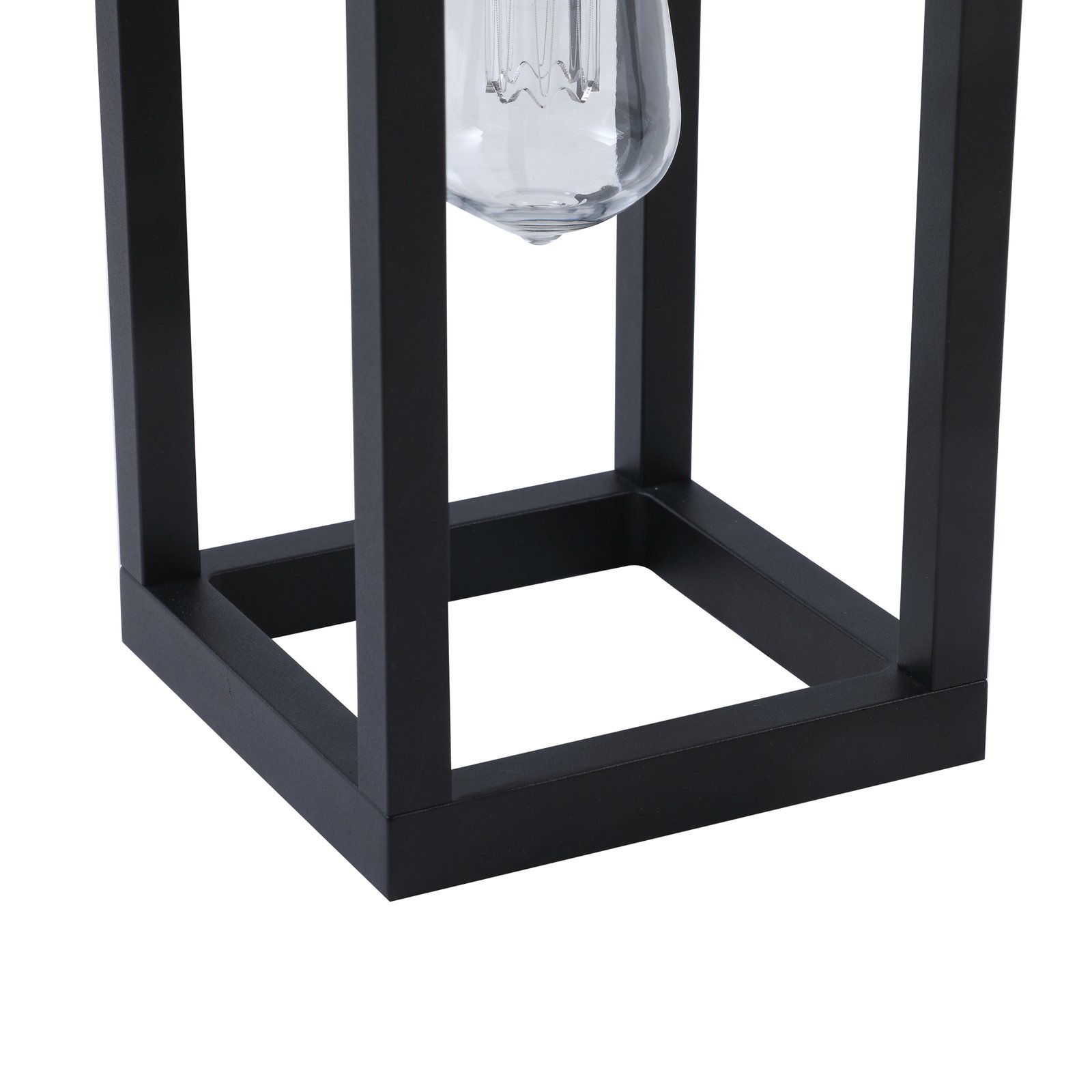 Enea Smart Zonnecel Wandlamp w/Sensor Zwart - Lindby