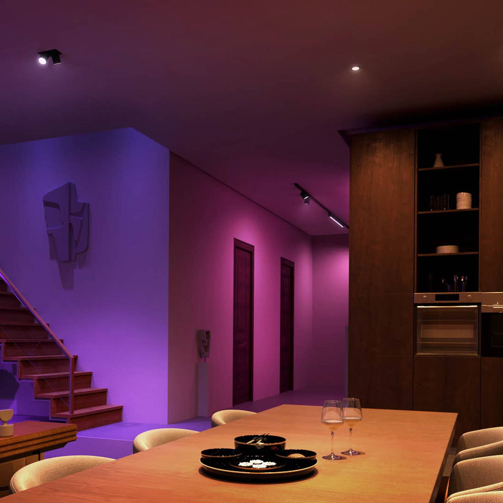 Philips Hue White & Color Ambiance LED 6,3W GU5,3