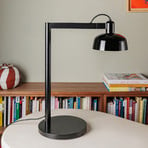 Tatawin table lamp, black, steel/glass, height 57.5 cm