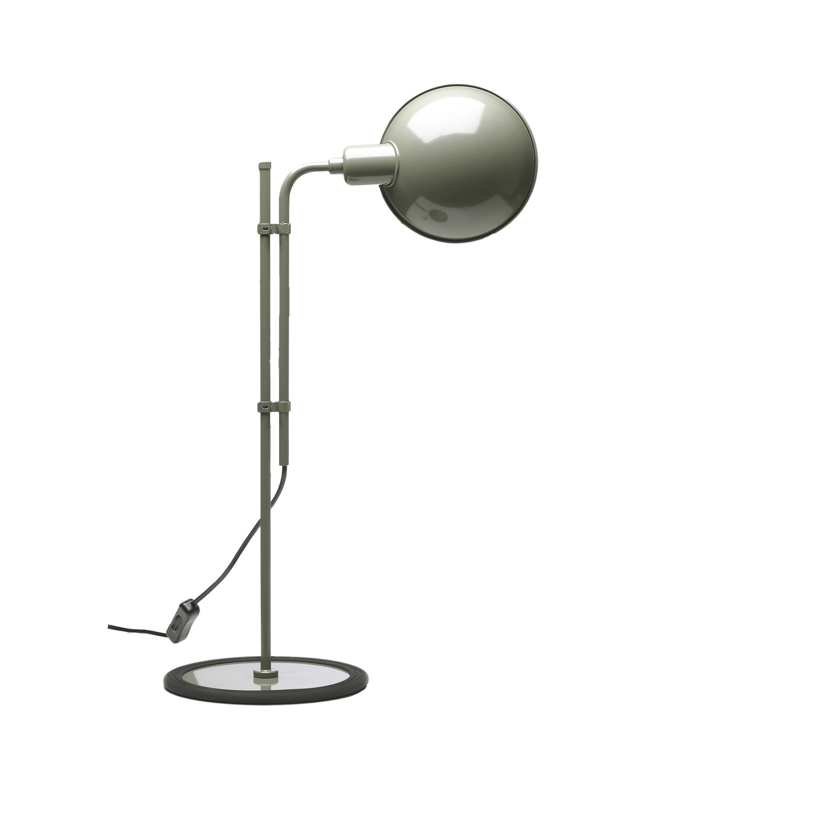 MARSET Funiculí lampa stołowa, szary mech