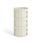 Facet Cabinet 30 sivukaappi, kermanvärinen, ABS - HAY