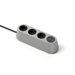 Prise NOMAD BLOCK en aluminium 3 x type F + USB - Forming Function