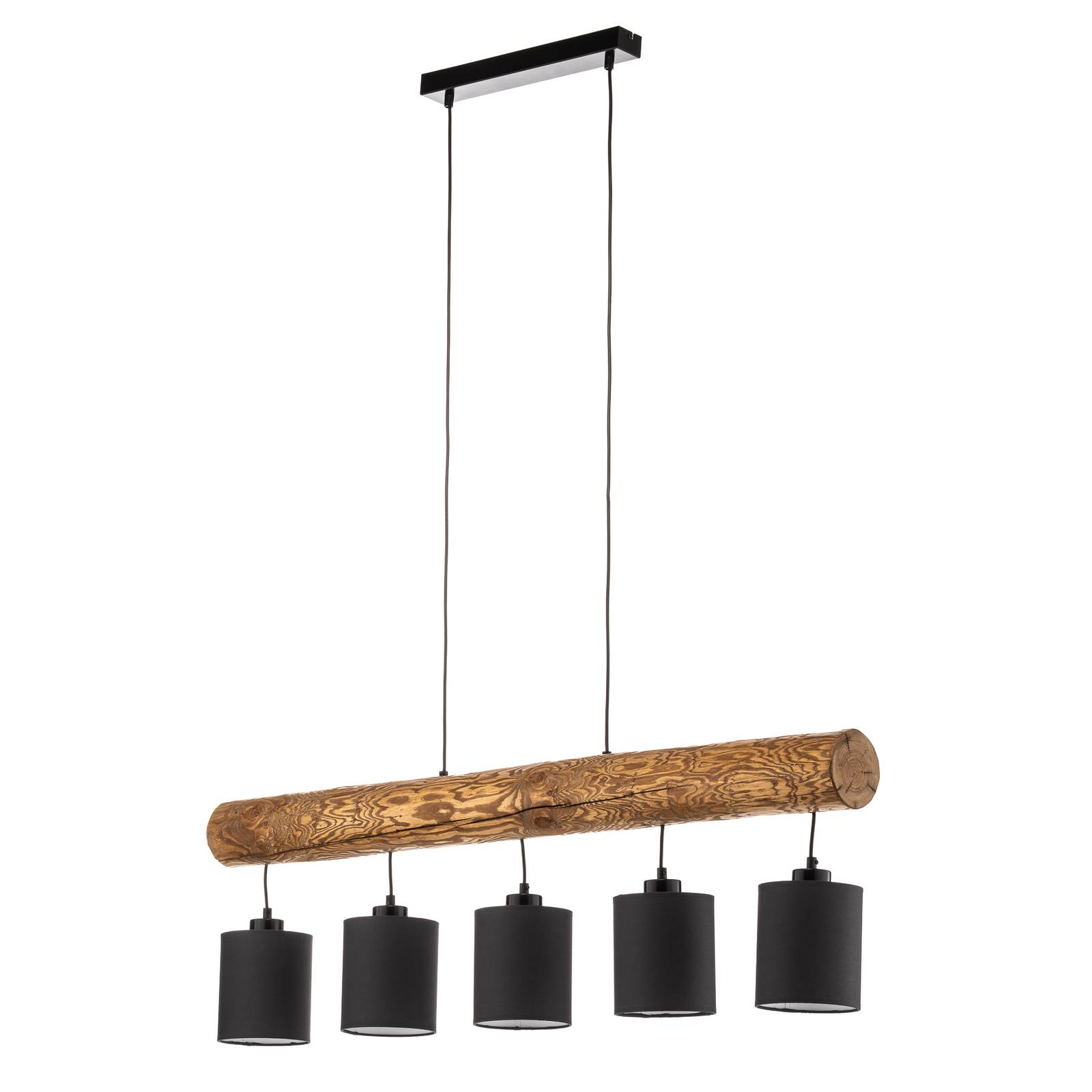 Suspension Furesta décapée abat-jour anthracite 5l