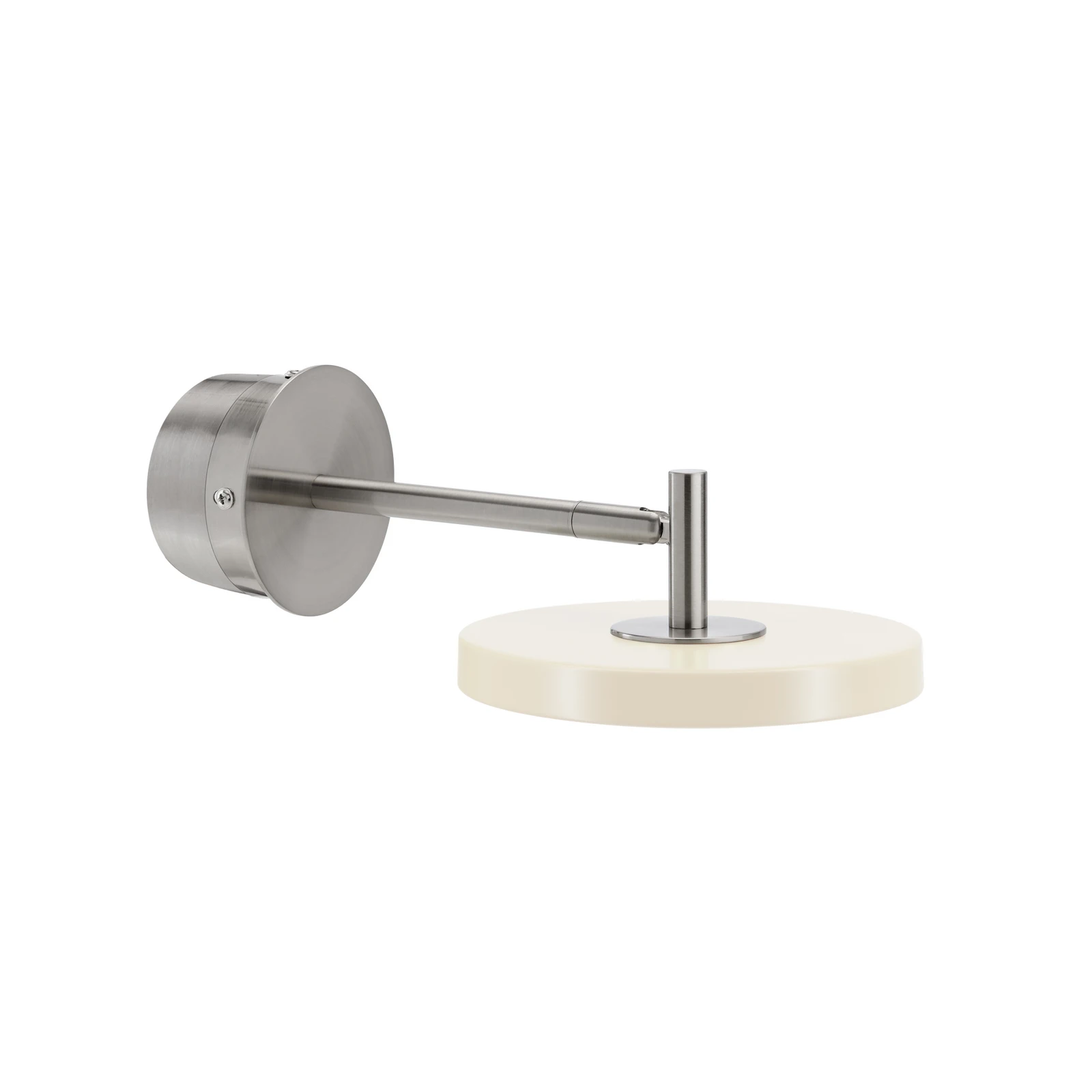 Aplique de pared LED UMAGE Asteria Short, blanco, acero, conexión directa