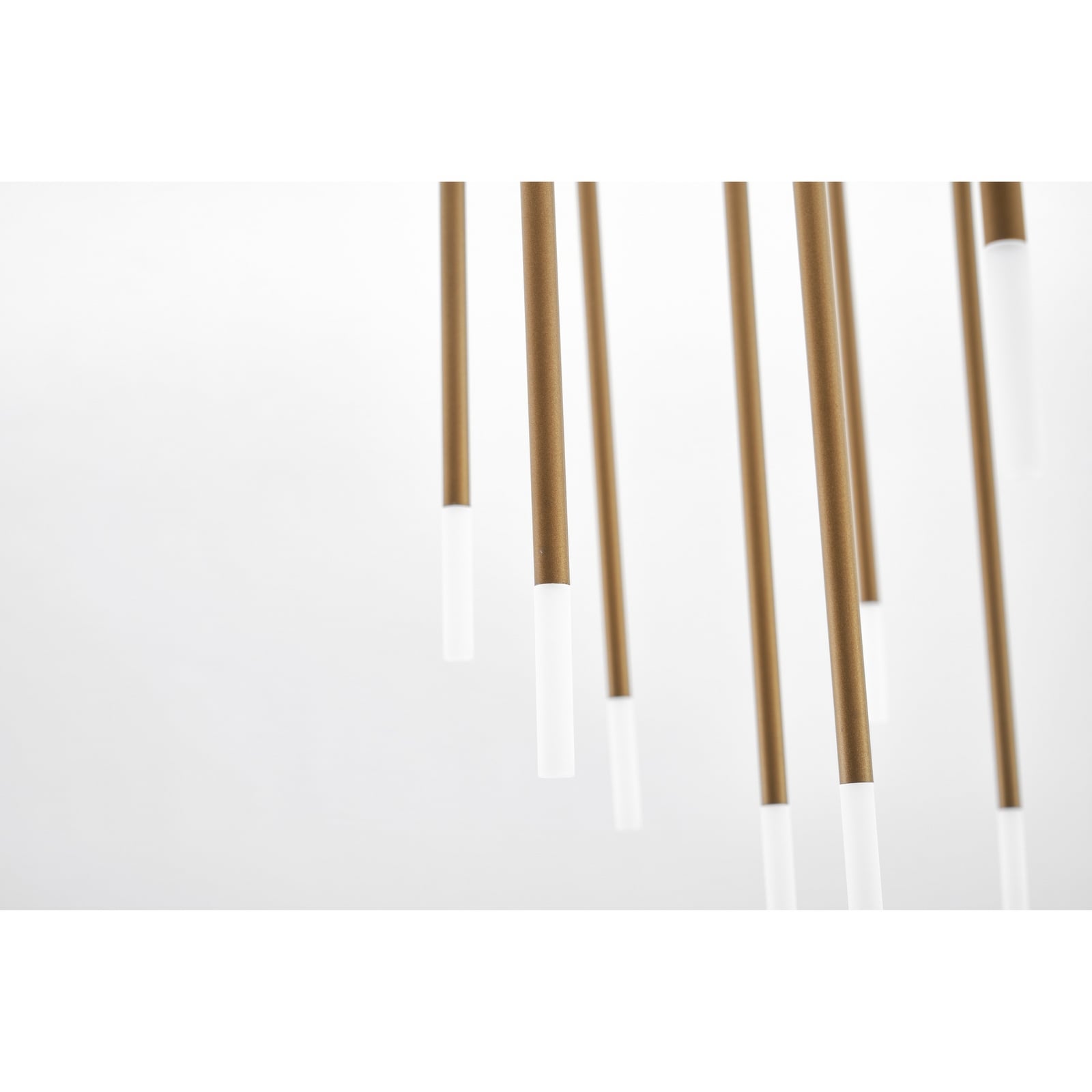 Lucande LED-Deckenlampe Ariadne, Ø 57cm, gold matt, 20-flg. Lucande LED-Deckenlampe Ariadne, Ø 57cm, gold matt, 20-flg.