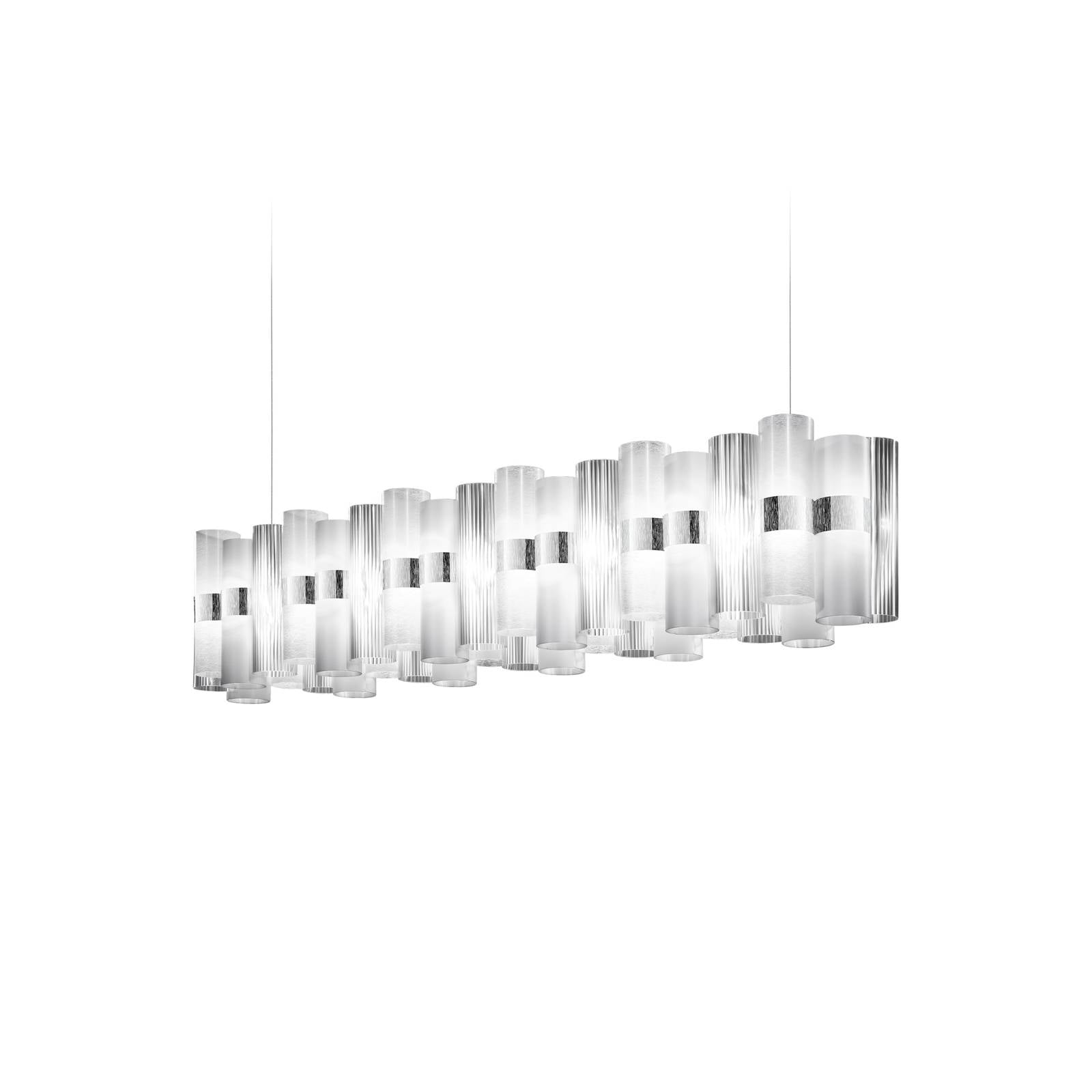 Slamp LED-Hängelampe La Lollo, weiß, 140 cm