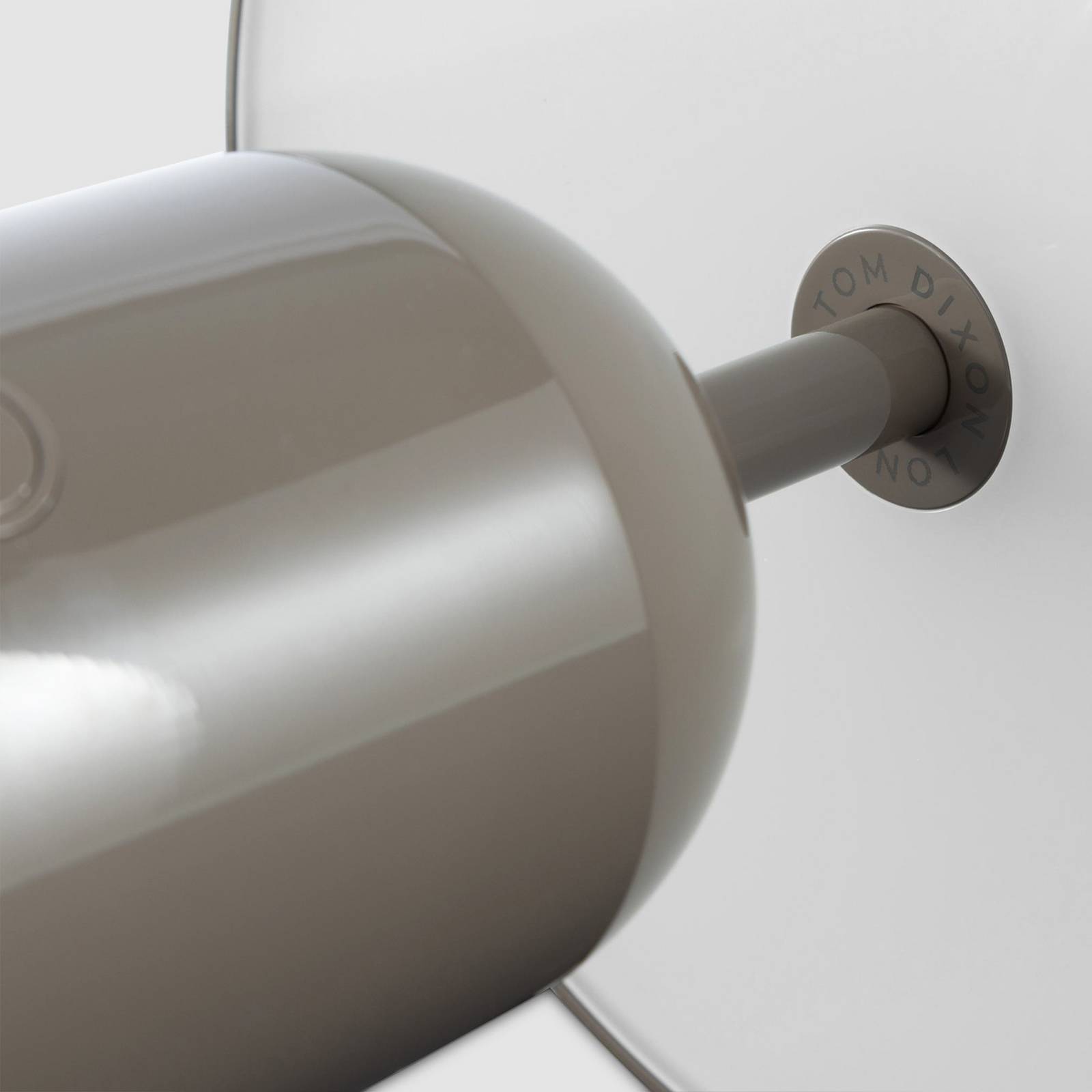 Tom Dixon Lampa stołowa LED Bell Portable, taupe, 28 cm