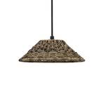 Lampa żyrandol PR Home Lise, rattan, brązowy, Ø 27 cm