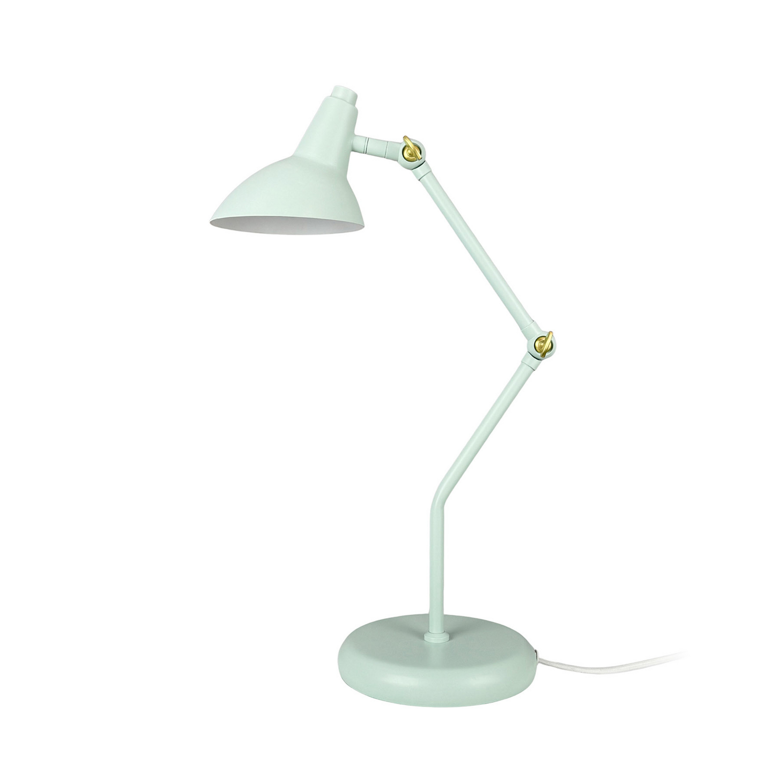 Dyberg Larsen Tischleuchte Vela, mint, Höhe 45 cm