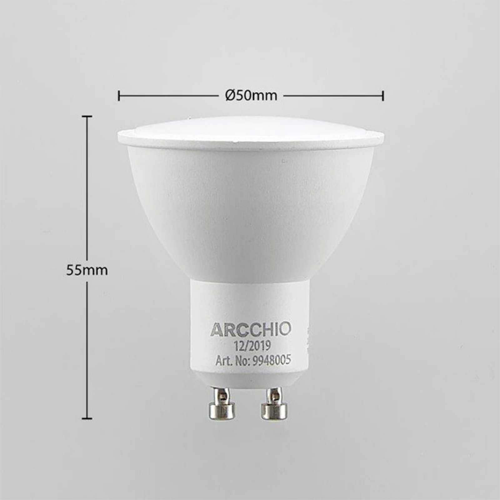 LED-reflektor GU10 7 W 3 000 K 120°