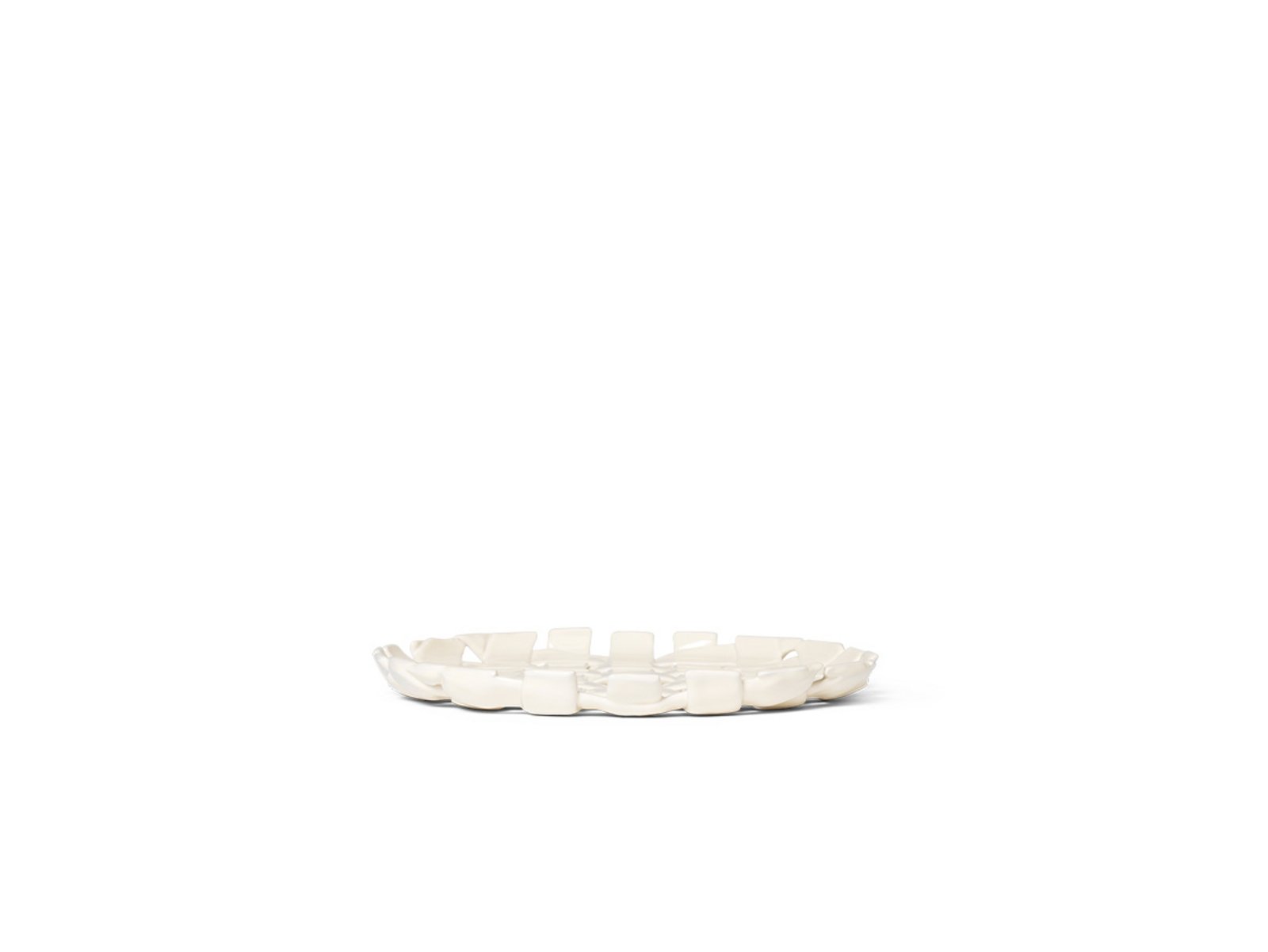 Plait Platter Off-White - Ferm Living