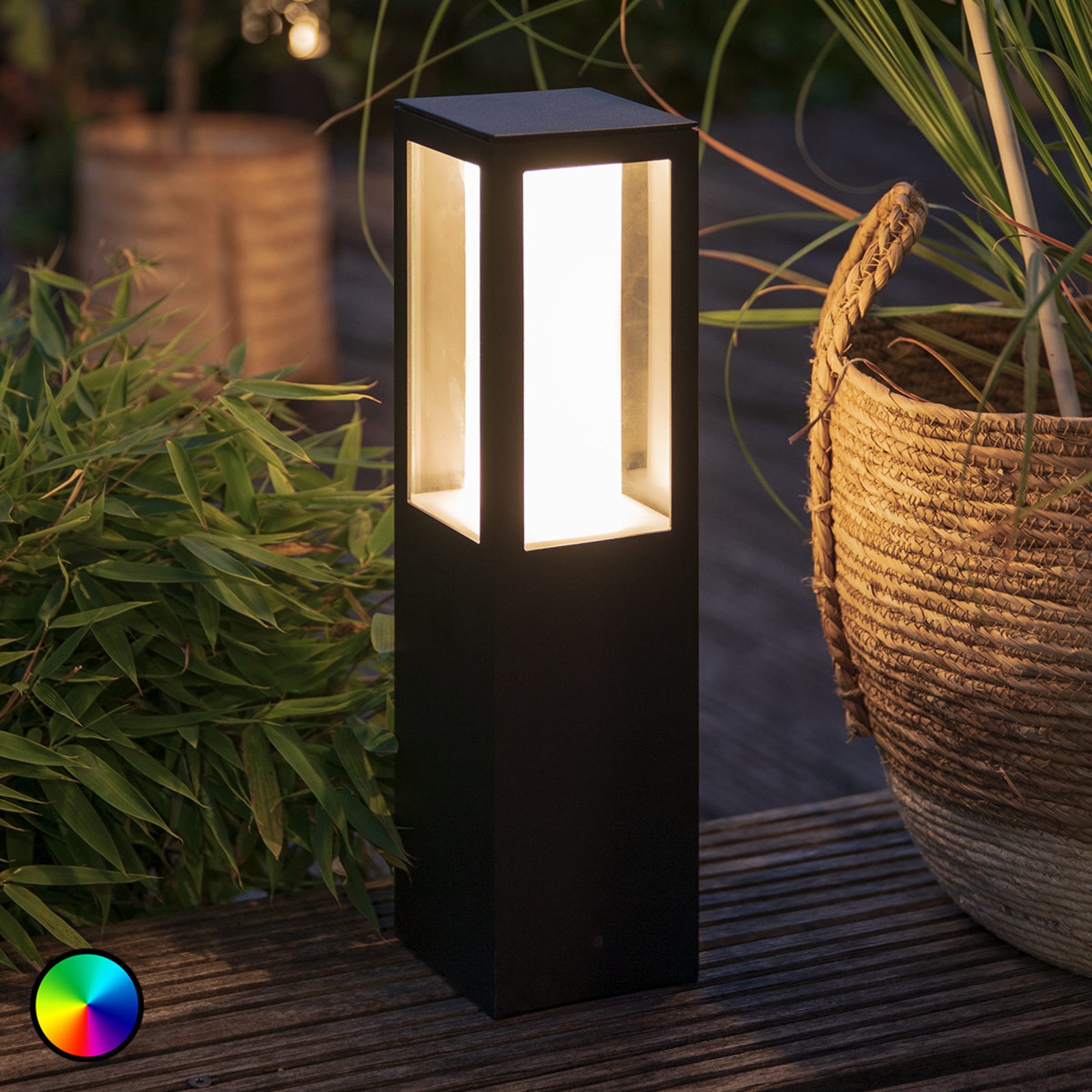 Philips Hue White+Color Impress LED-sockellampa