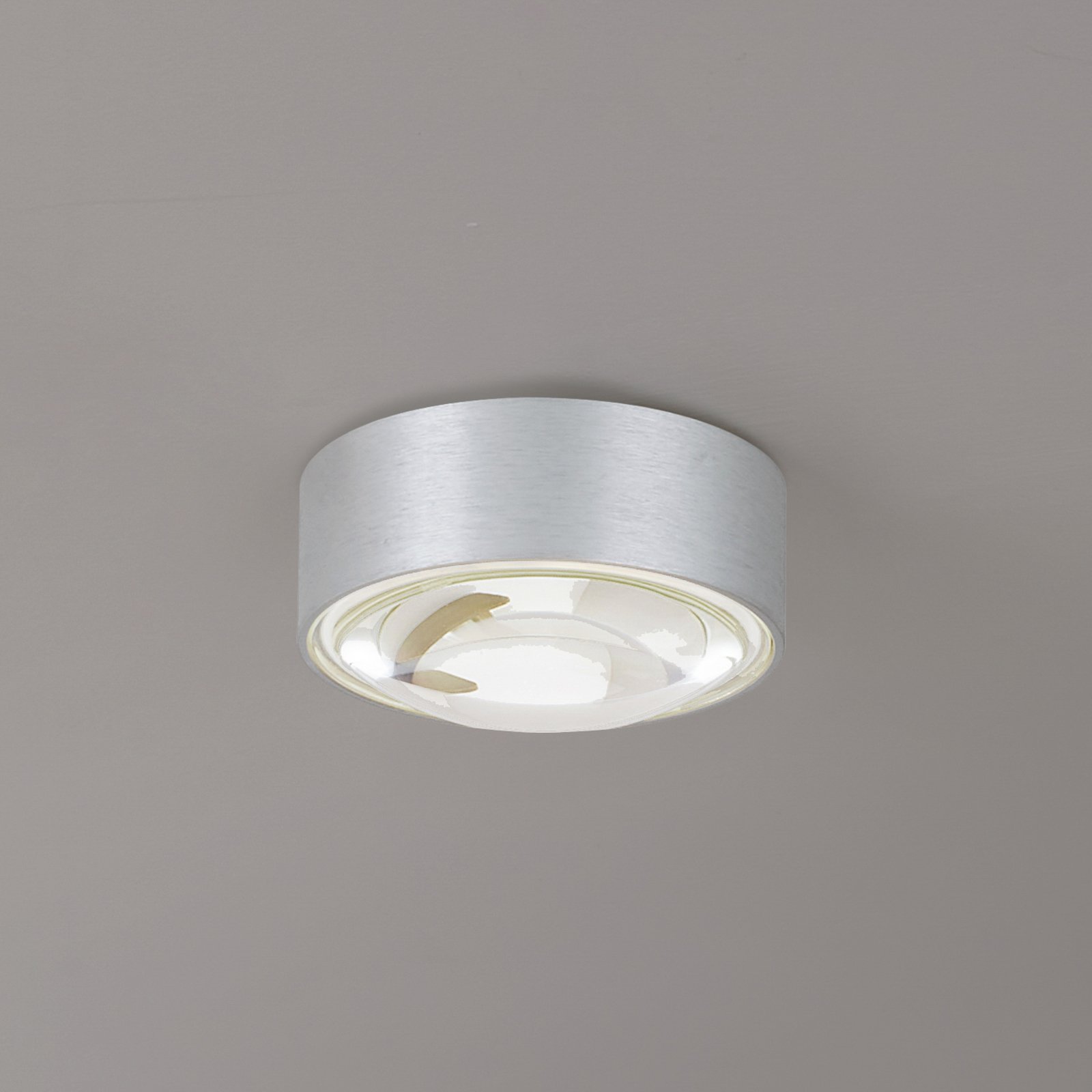 Siaka LED-Downlight Ø 5 cm IP65 kov šedý - Lindby Siaka LED-Downlight Ø 5 cm IP65 kov šedý - Lindby