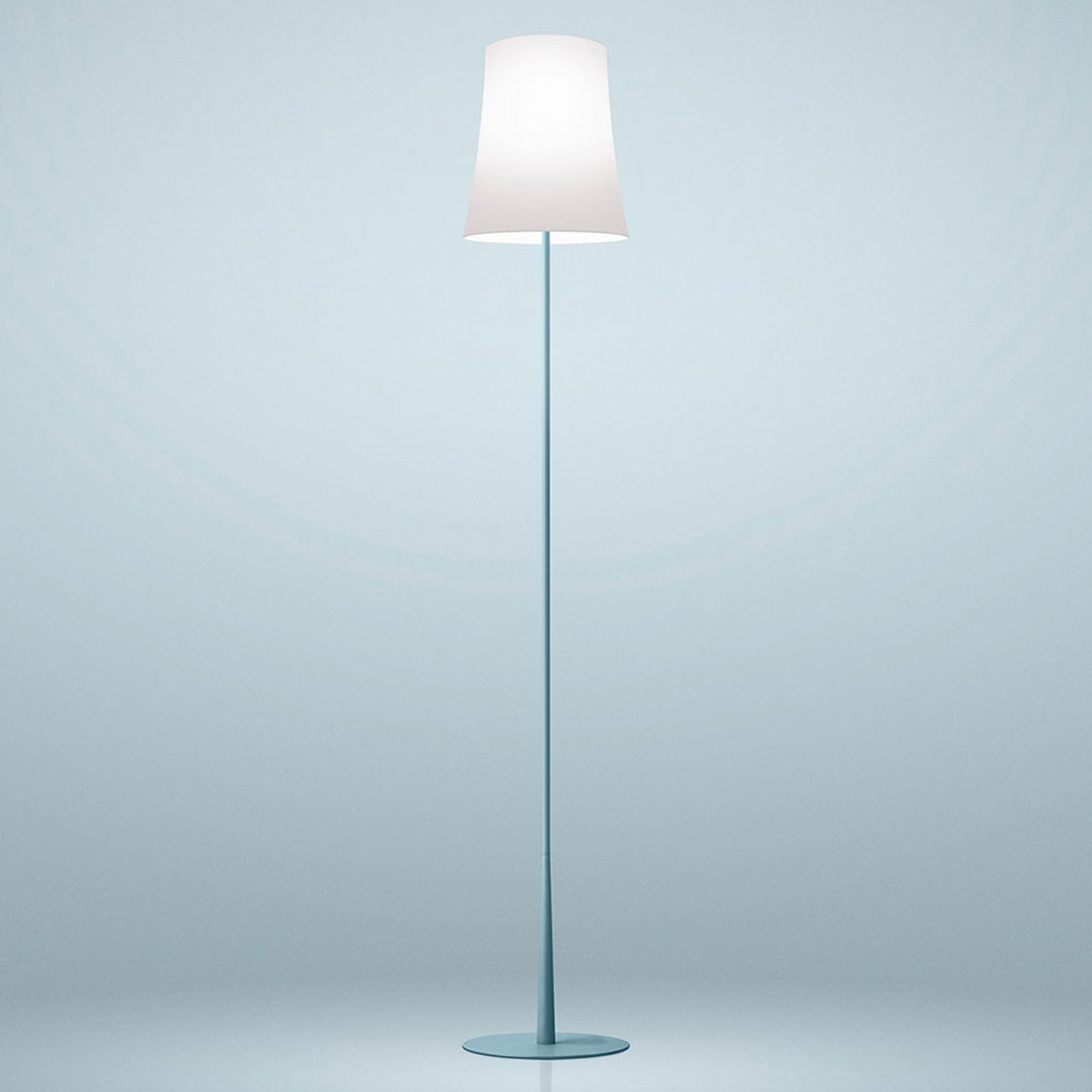 Birdie Easy Reading Floor Lamp Light Blue - Foscarini