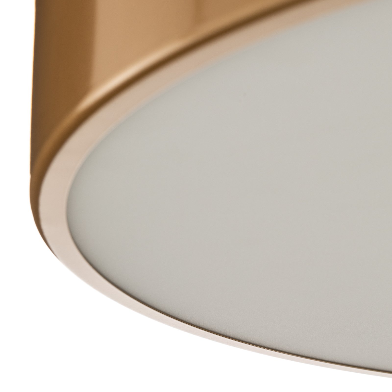 "Cleo" aukso spalvos lubinis šviestuvas su difuzoriumi, Ø 60 cm