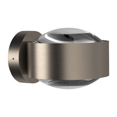 Puk Maxx Wall, LED, lentes transparentes, níquel mate