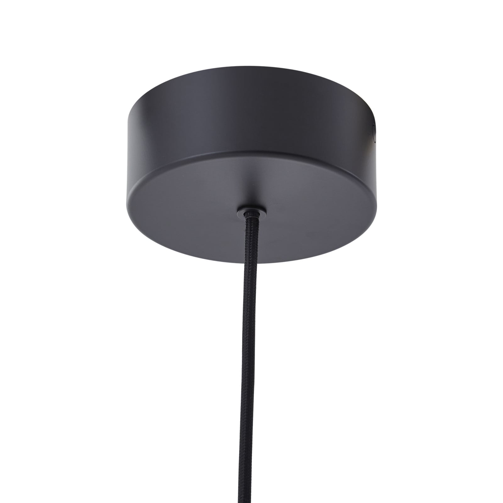 Montes pendellampe, svart, Ø 20 cm - Nola