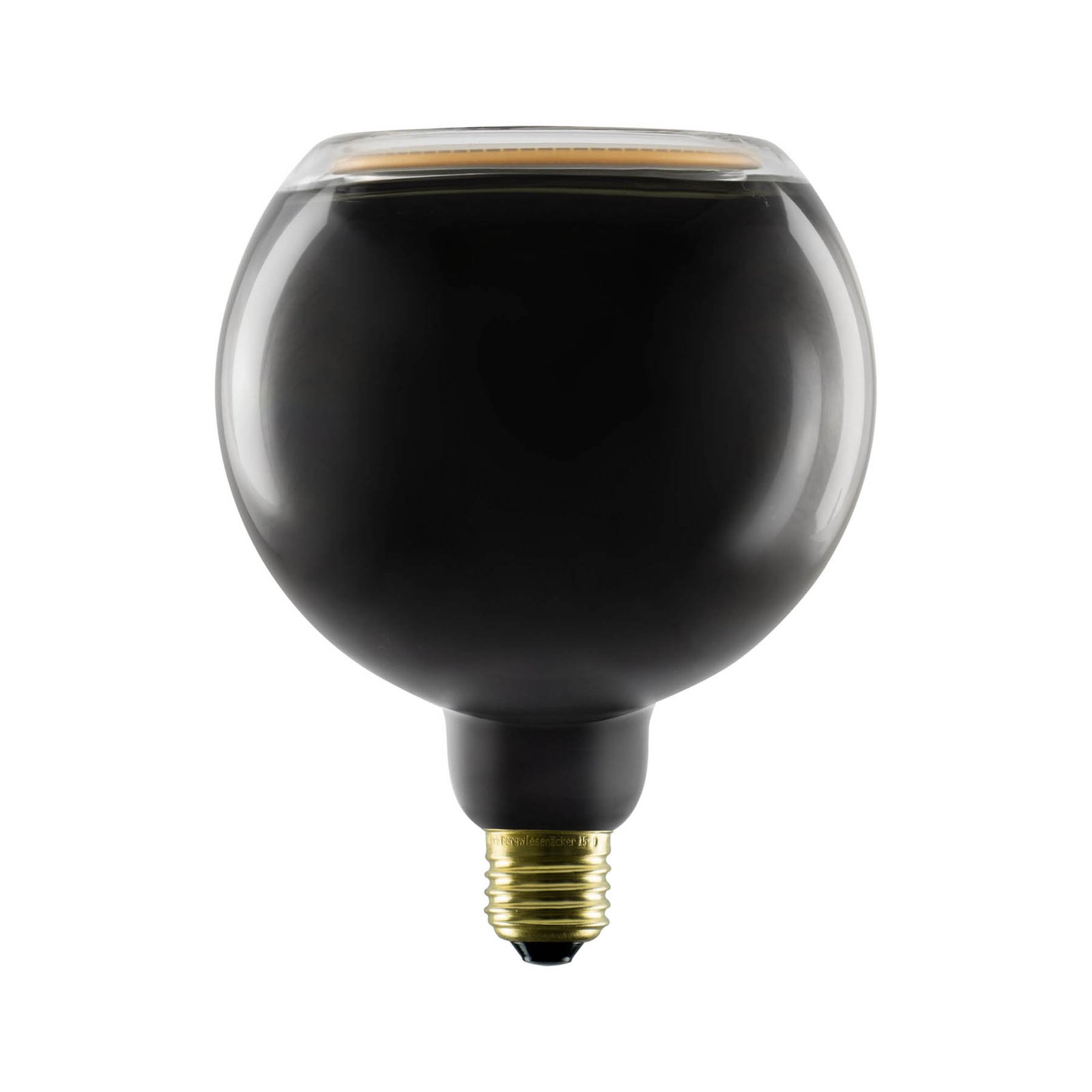 SEGULA Ampoule globe LED Floating, E27 noir G125 4 W 922 dim