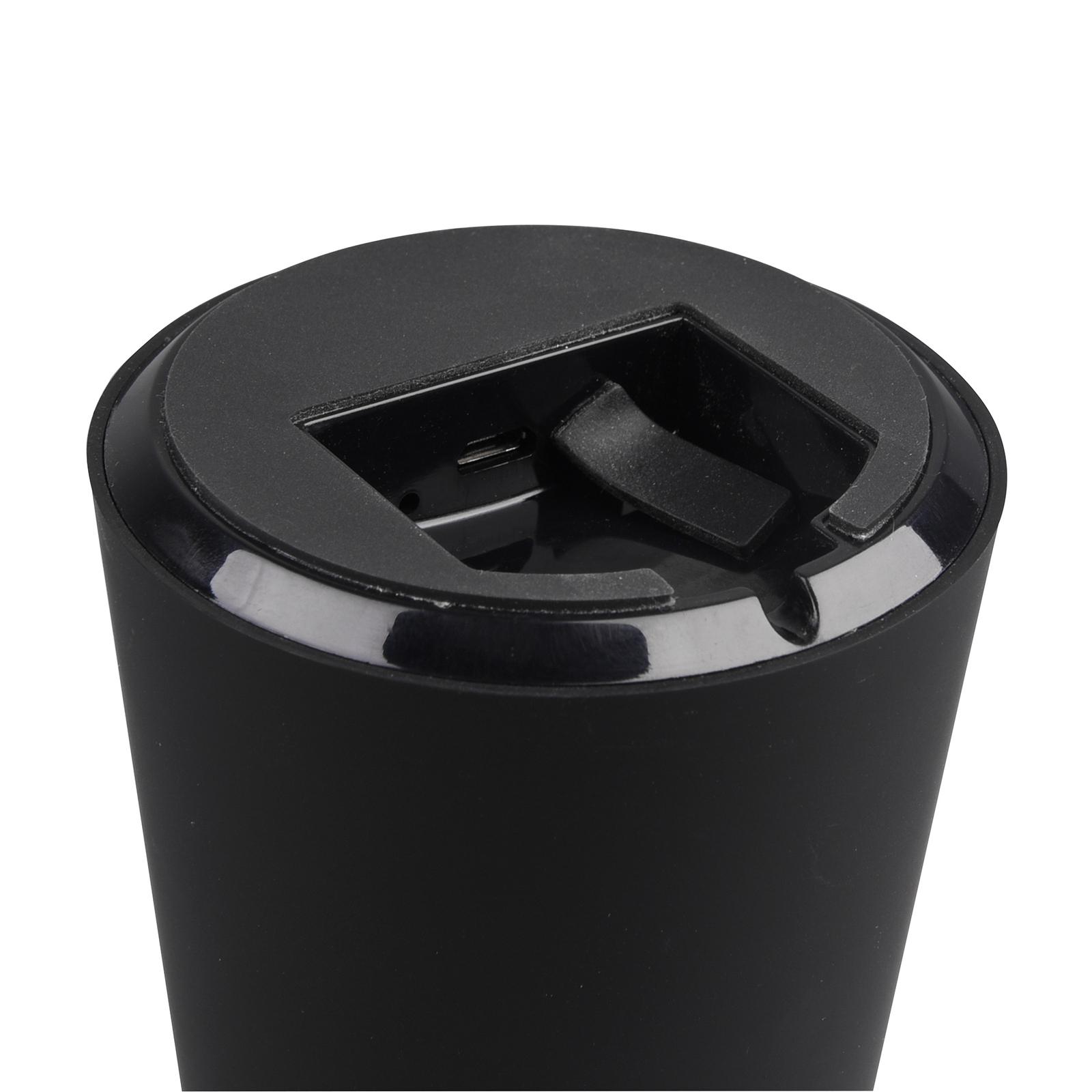 Candeeiro de mesa LED Lennon IP44 bateria recarregável, touchdim, preto