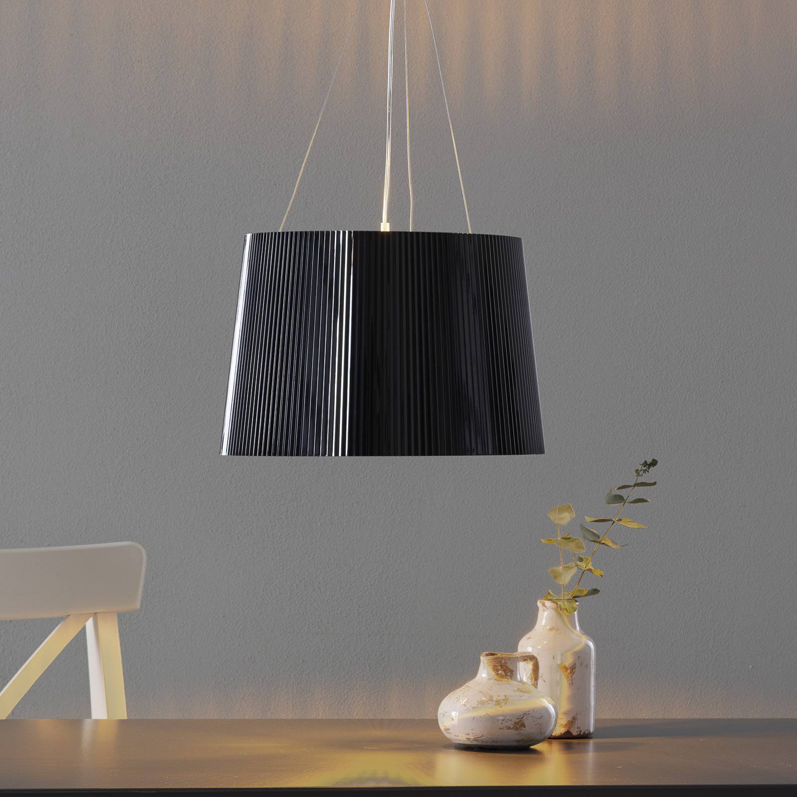 Kartell Gè suspension LED noir-doré