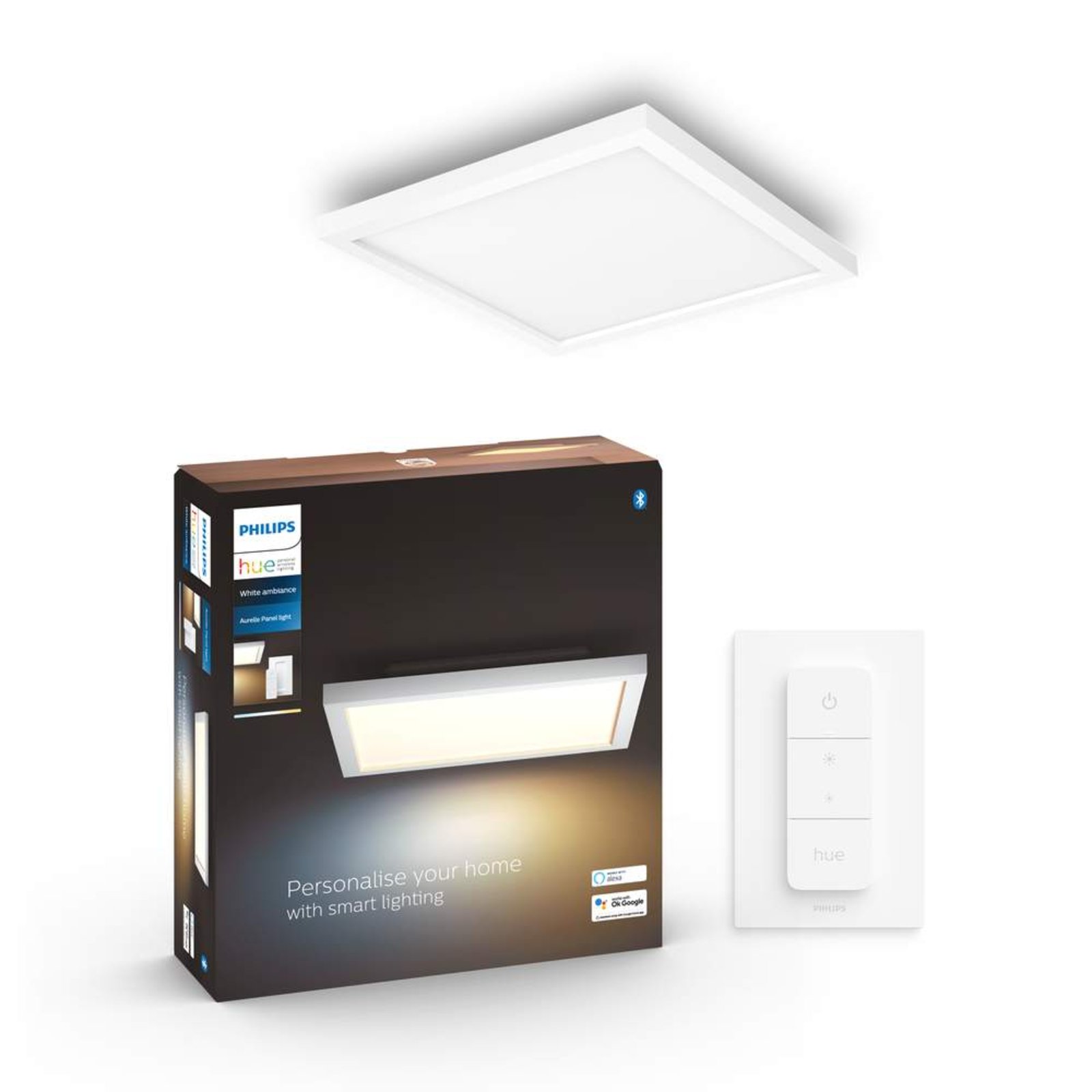 Aurelle SQ Plafonieră White - Philips Hue