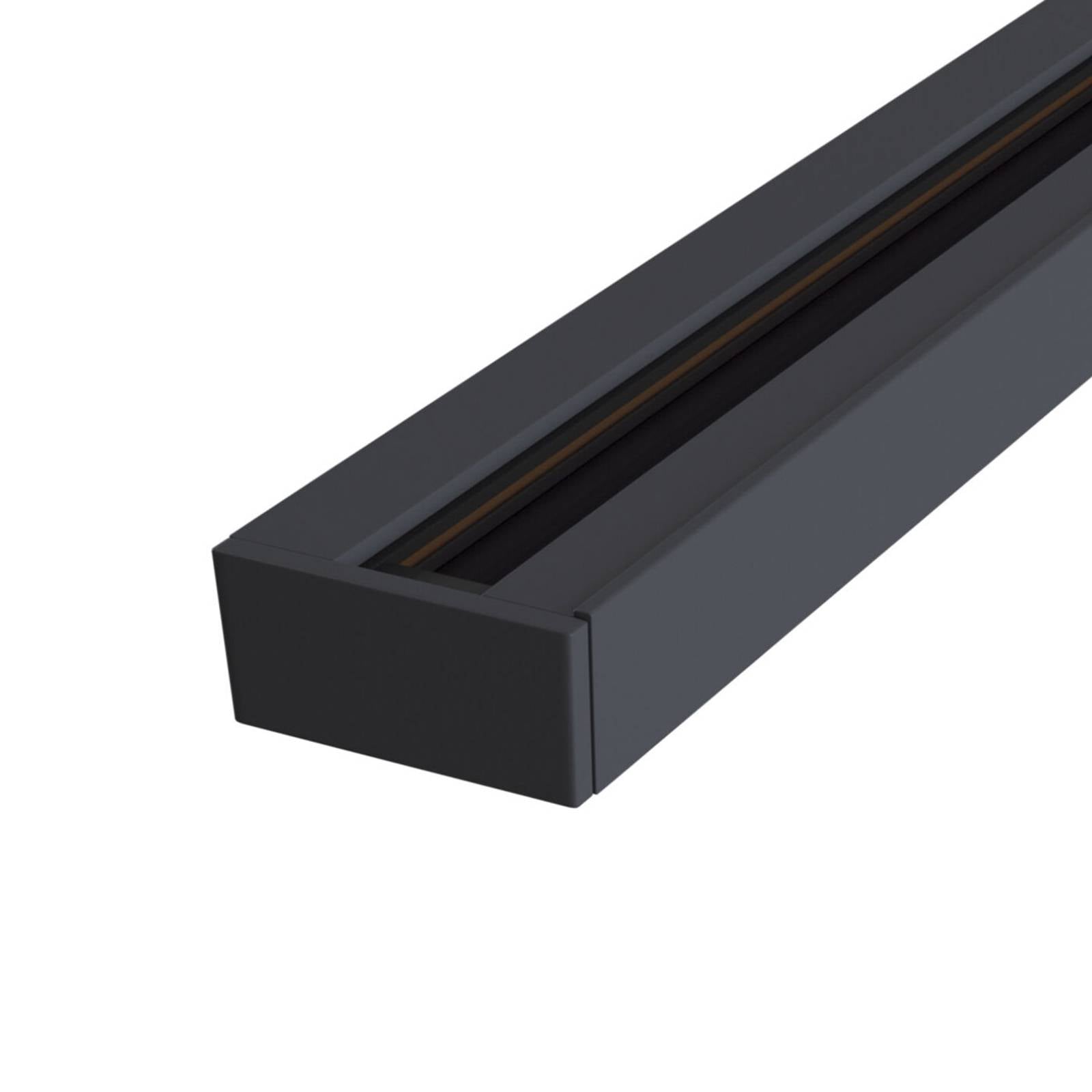 1-Phasen Schiene Track in Schwarz 200 cm