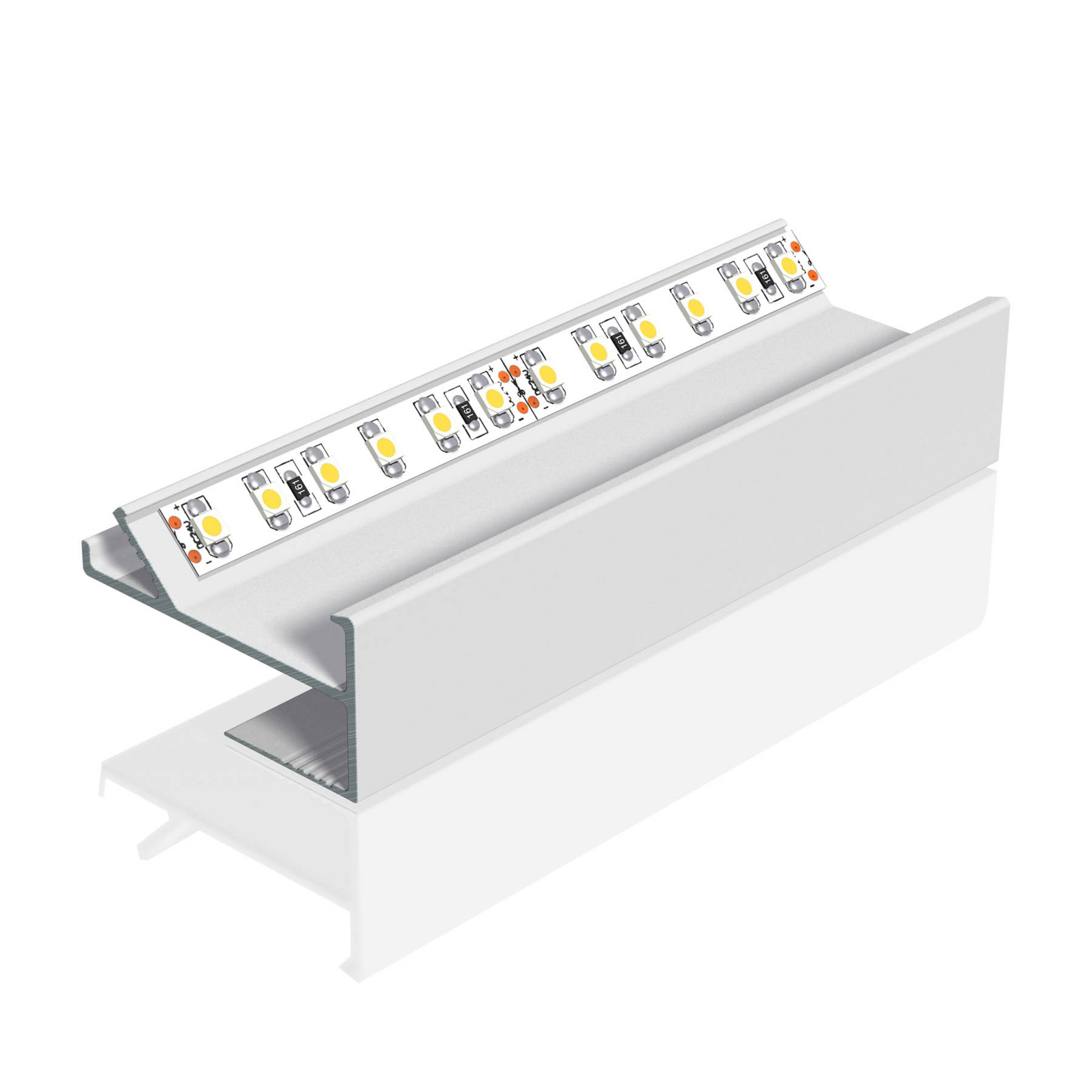 EVN APTBH profilé alu orienté plafond 200cm alu