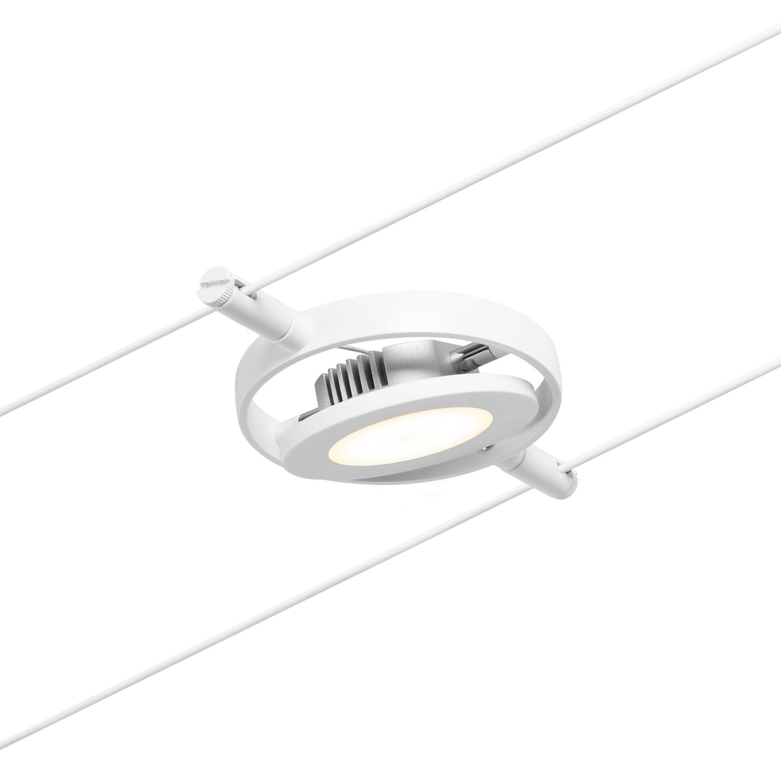 Wire RoundMac LED-vaijerijärjestelmä, valkoinen, 5-lamppuinen - Paulmann