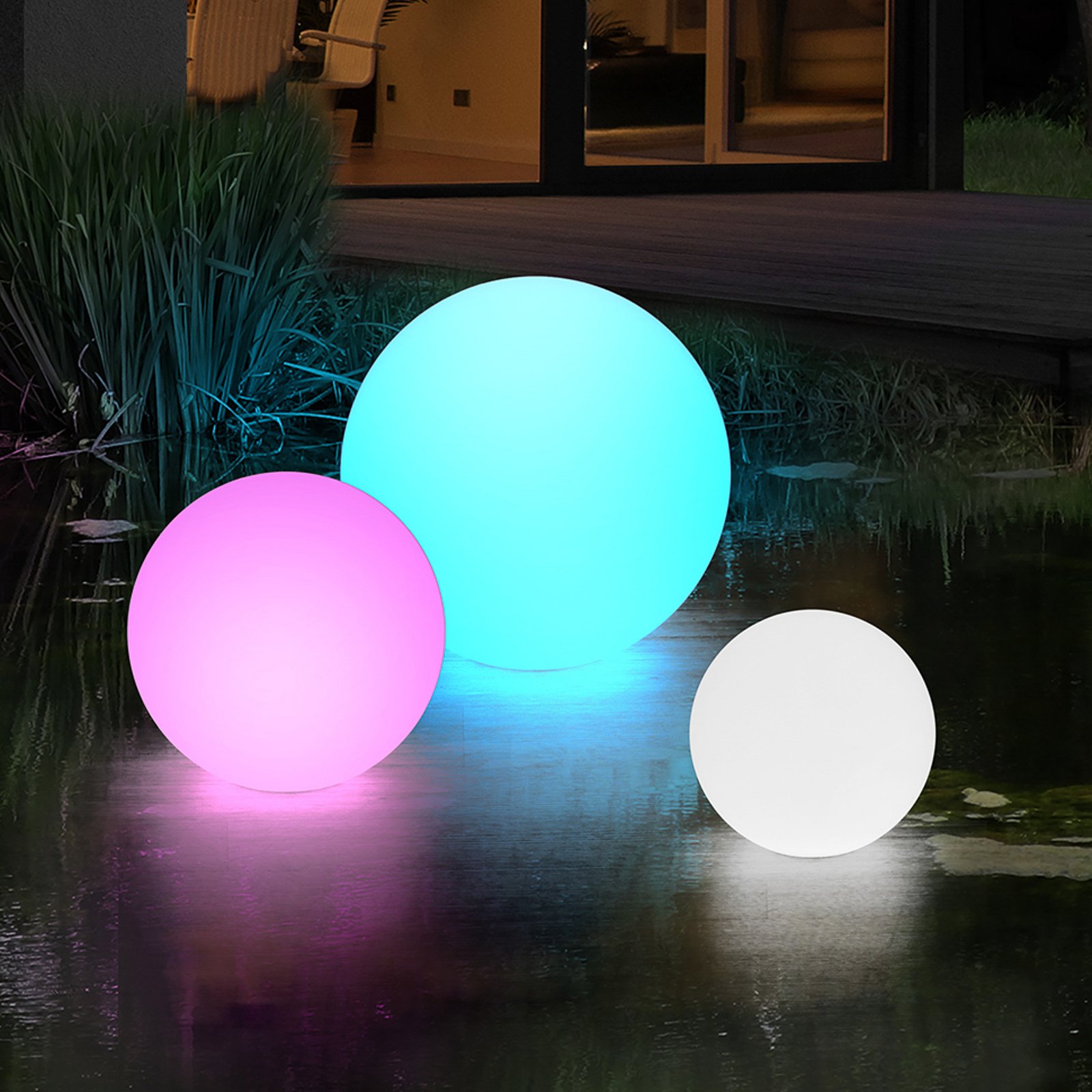 RZB LED decorative light HB 301-304, RGBW, IP68