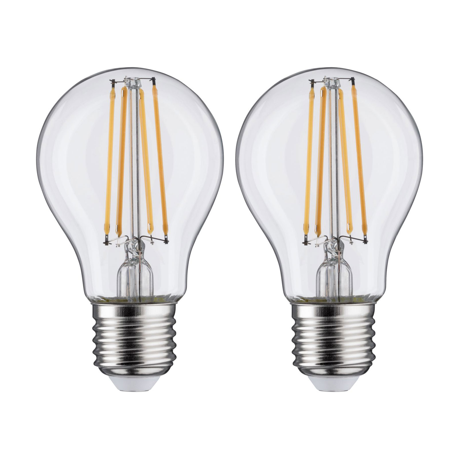 Plasticiteit Renovatie pakket LED lamp E27 7W filament 2.700K helder 2 per pak | Lampen24.be