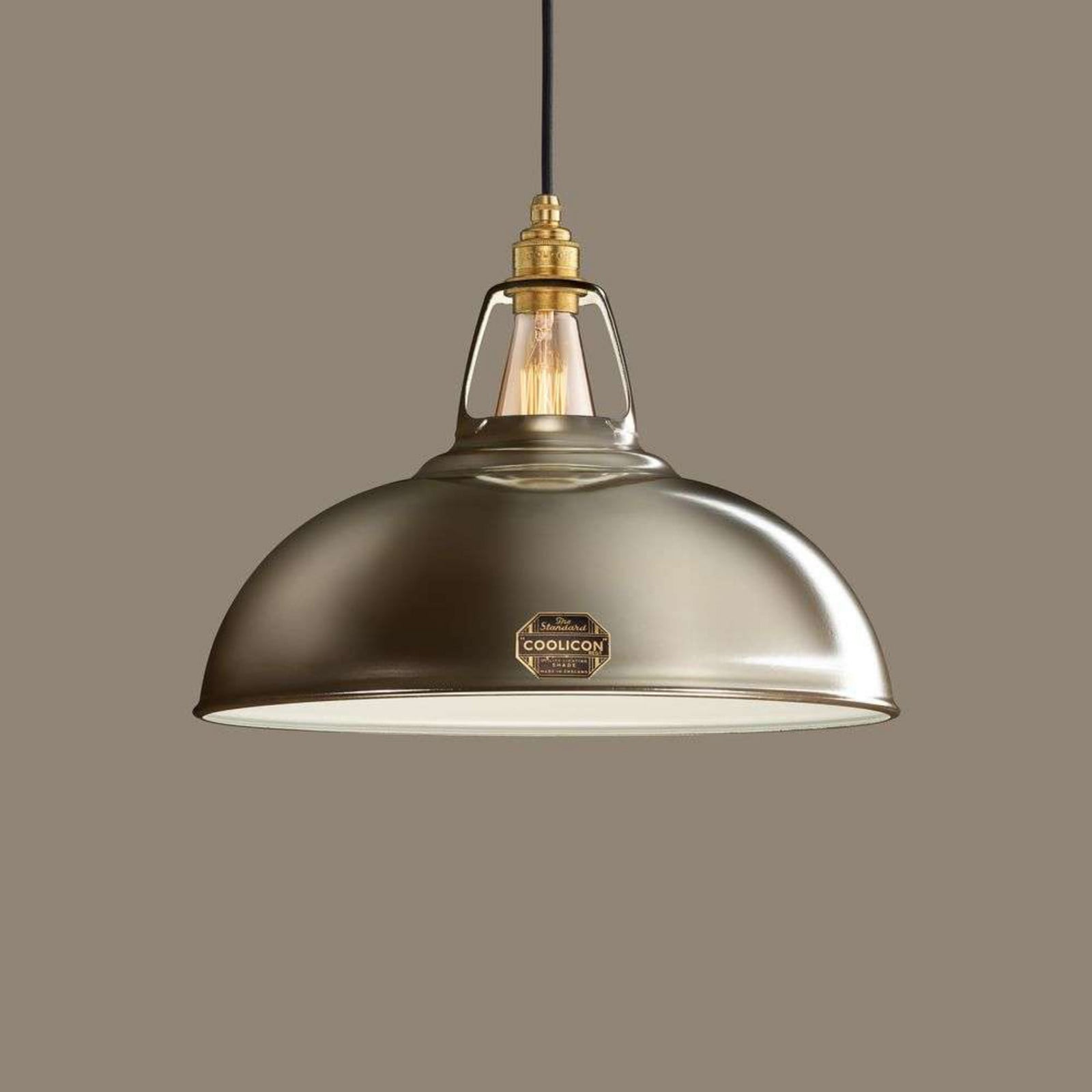 Stor pendellampe i design fra 1933 Antinium Coolicon - Stue - Metal