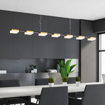 Bopp Quad LED-Hängelampe siebenflammig