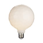 Colors Geo LED-pære G125, E27, opal, 3.000 K, 2,5 W – Halo Design