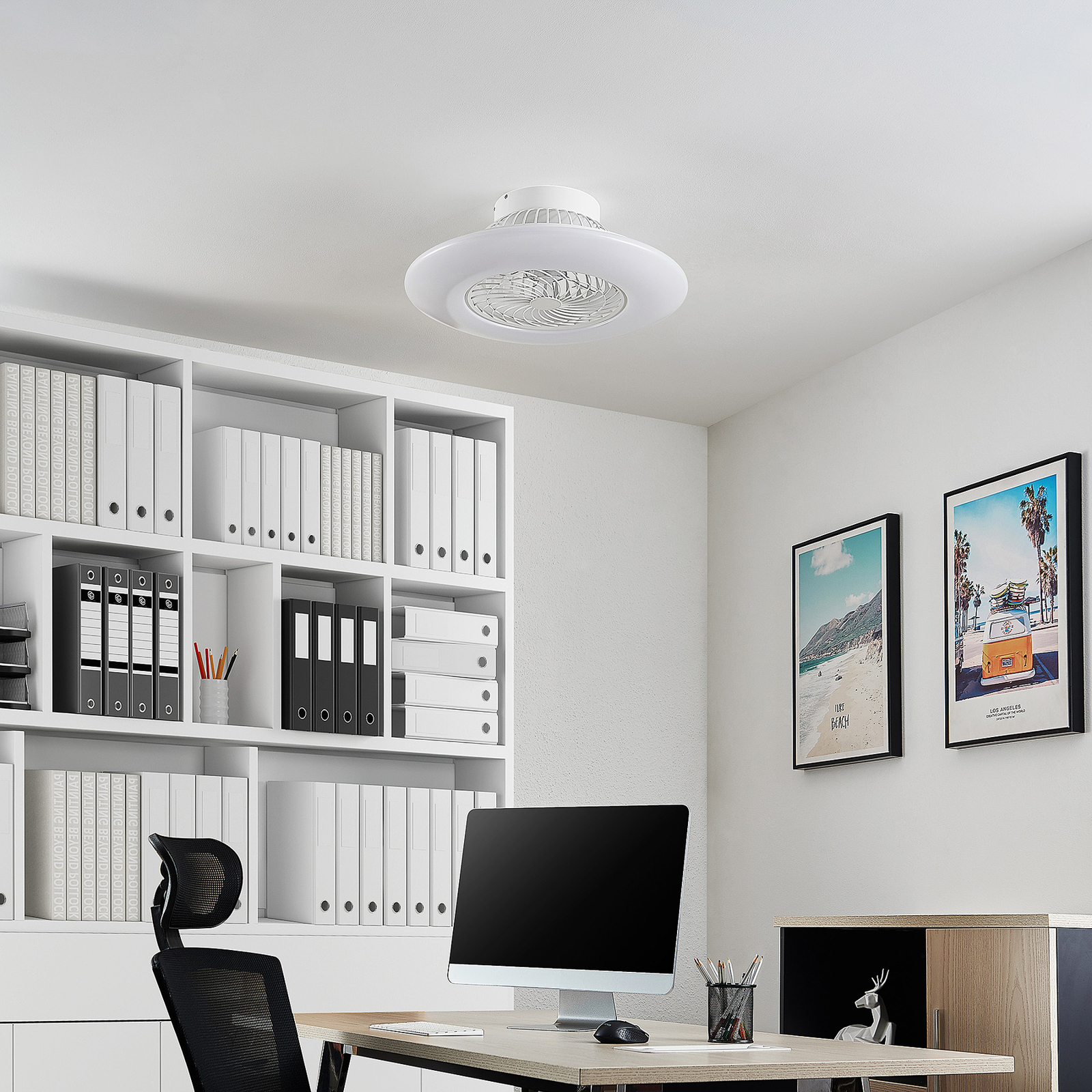 Starluna Arnick wentylator sufitowy LED, biały