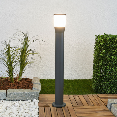 Aluminium tuinpadverlichting Melanie LED d.grijs