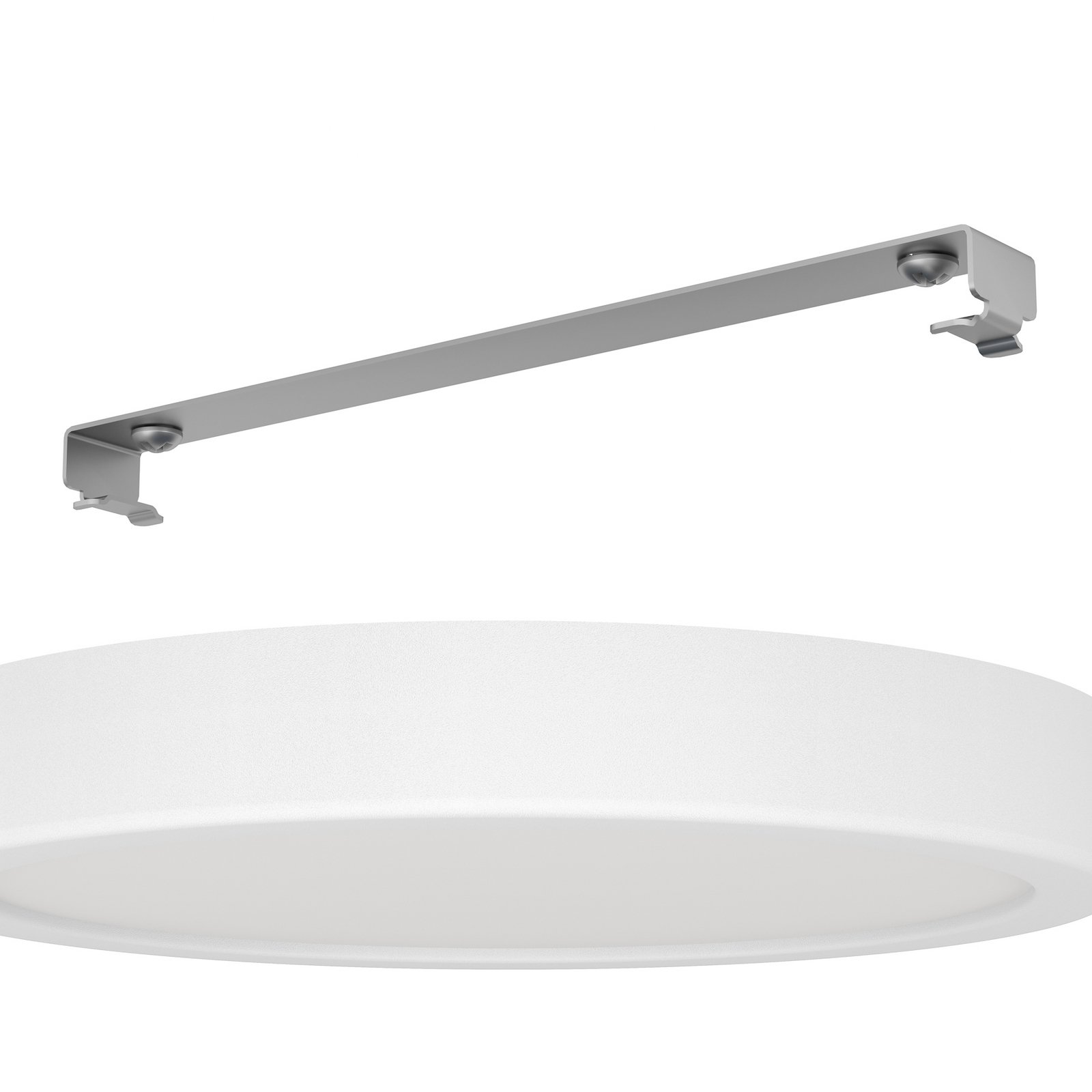 LED-taklampe Fueva 5 IP44 3000K hvit Ø21cm