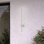 LED-vegglampe Orla S, sand, aluminium, høyde 65 cm