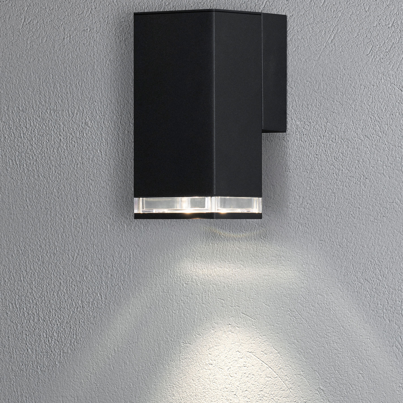 Pollux Downlight outdoor wall light 16.5 cm, black