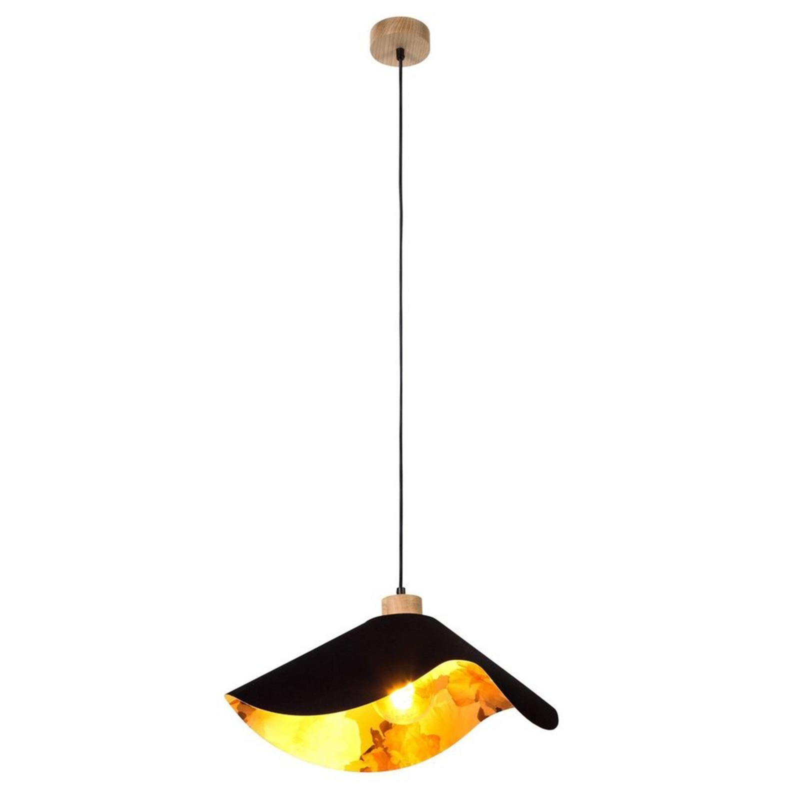 Marian Pendel Ø50 Black/Gold - Envostar